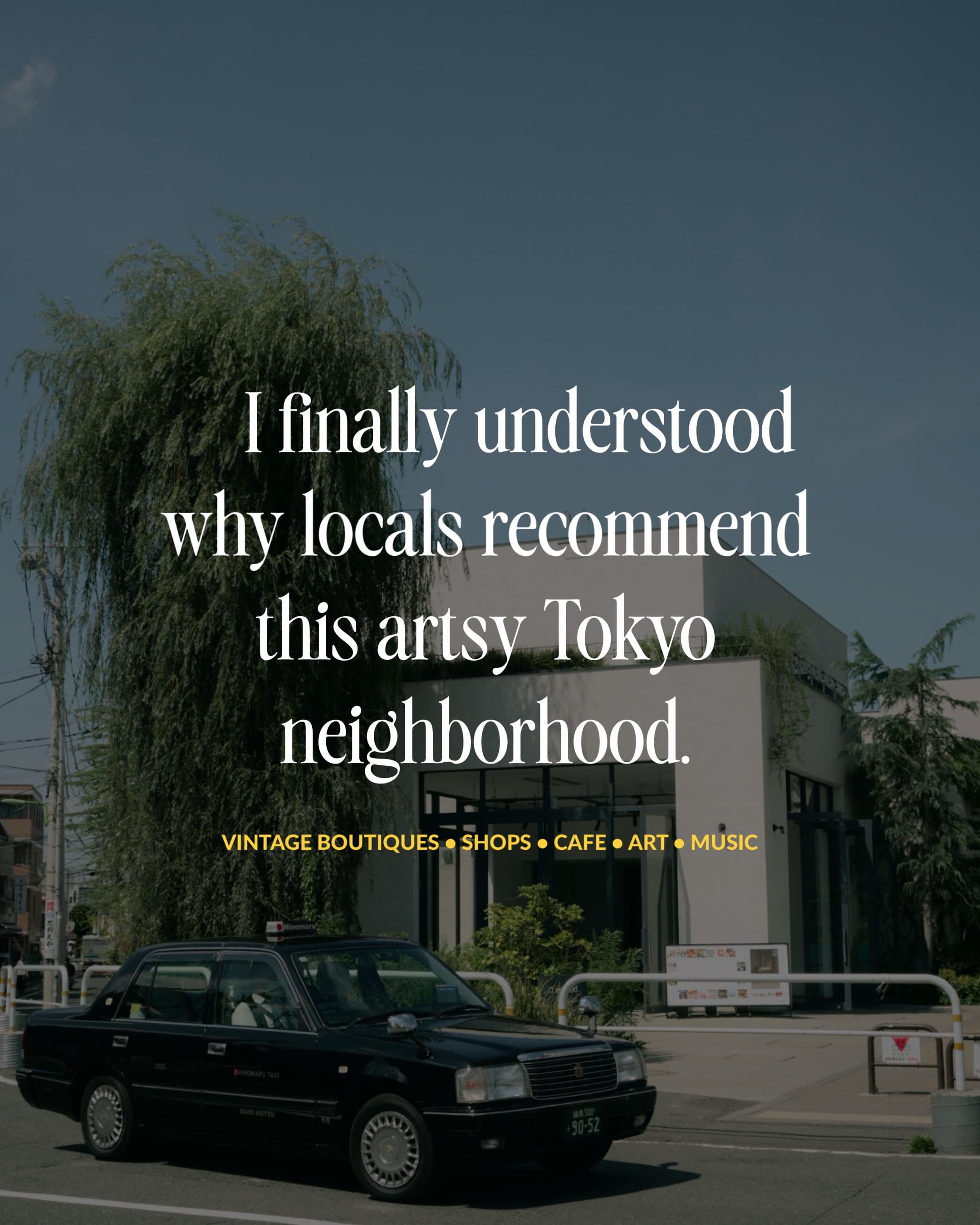 Shimokitazawa's Artsy Afternoon Stroll Spots