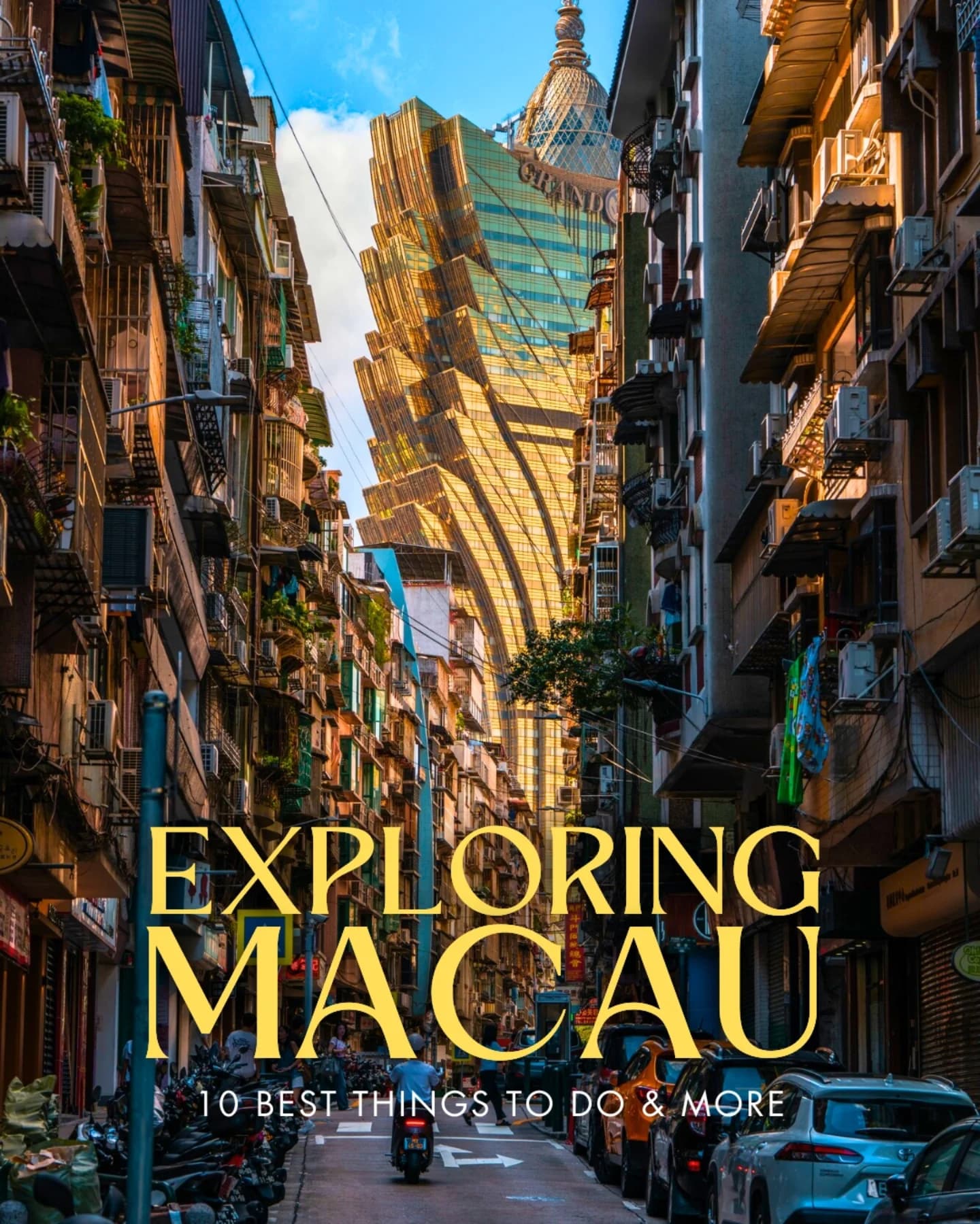 Macau's Historical Sites and Glitzy Casinos