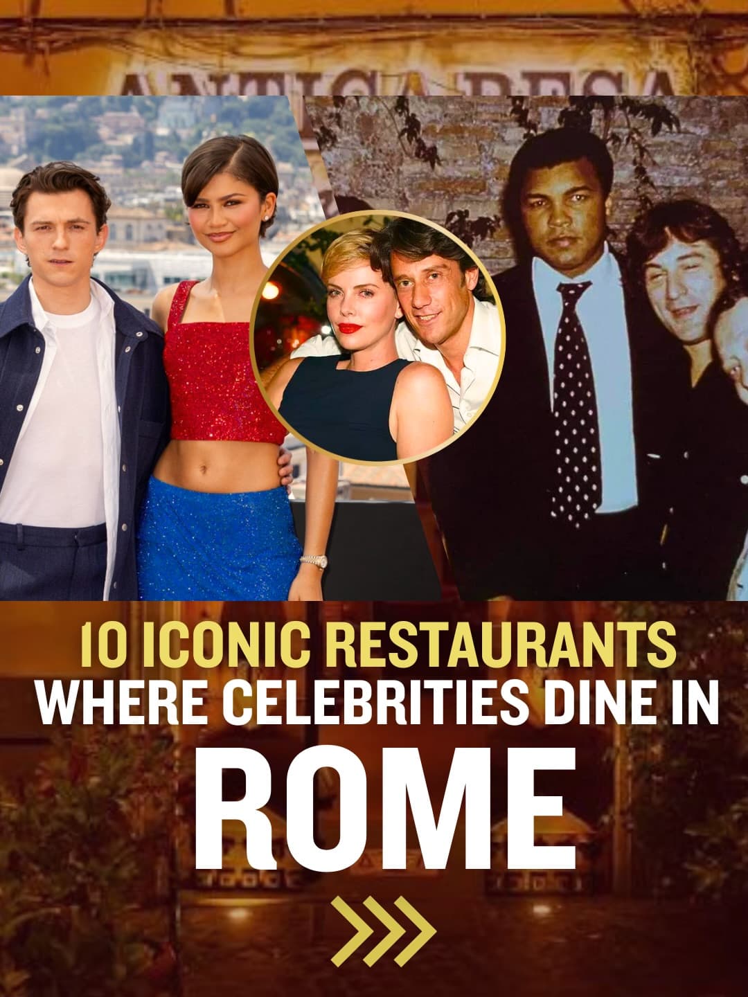 Rome's Iconic Restaurants For Celebrity Sightings