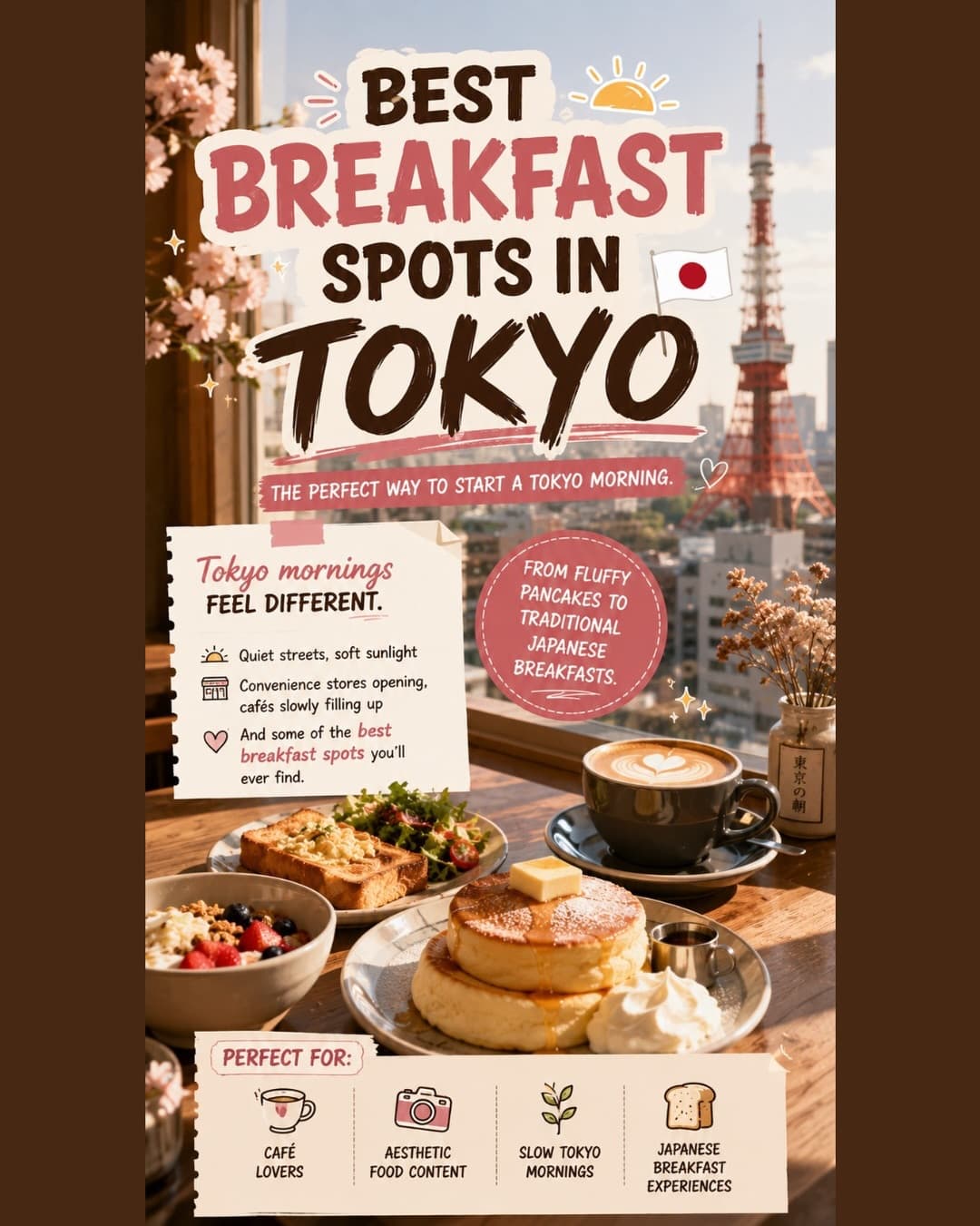 Tokyo Breakfast Spots: Pancakes, Ramen, Matcha, and More