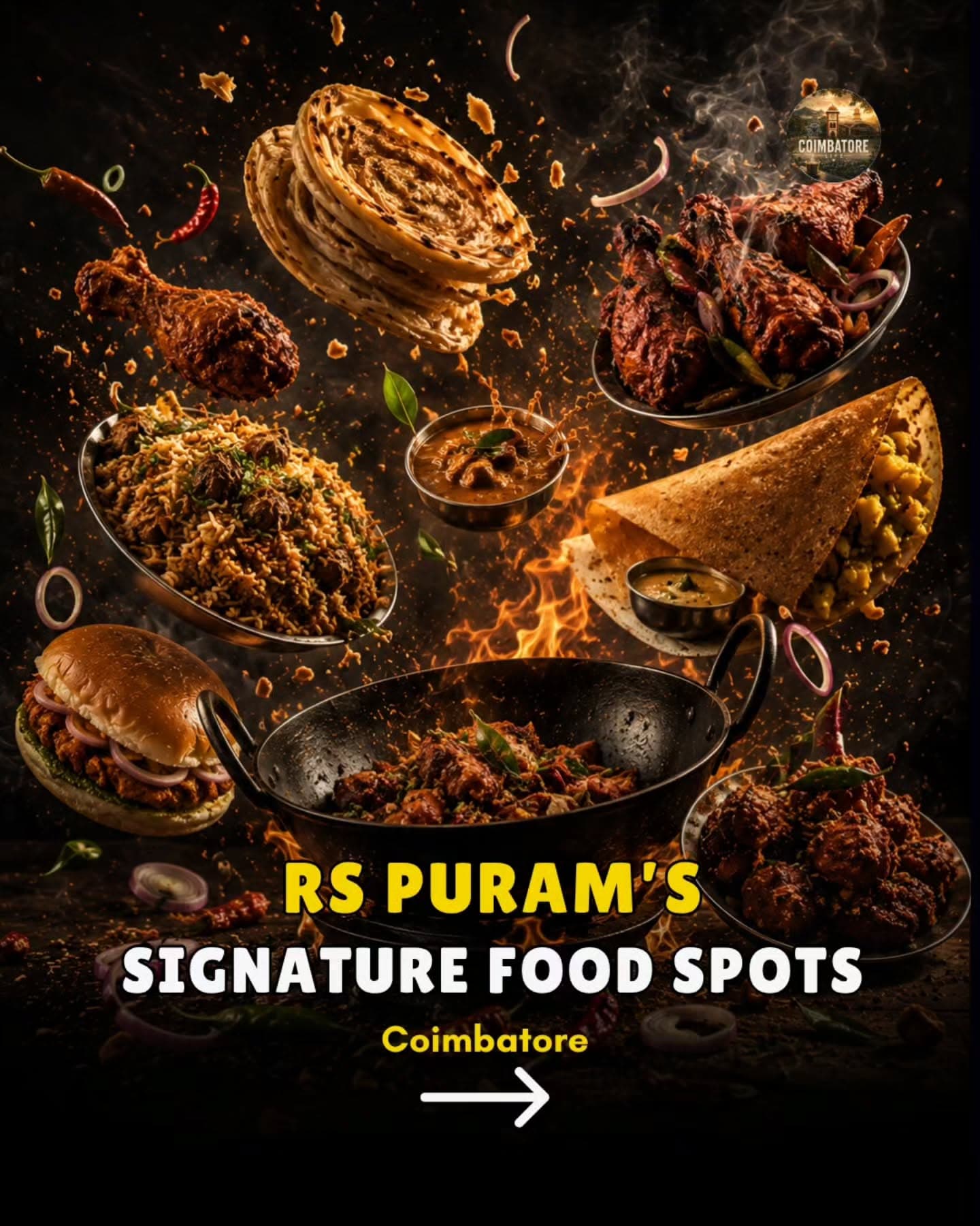 Coimbatore's Best Mess and Ice Cream Spots