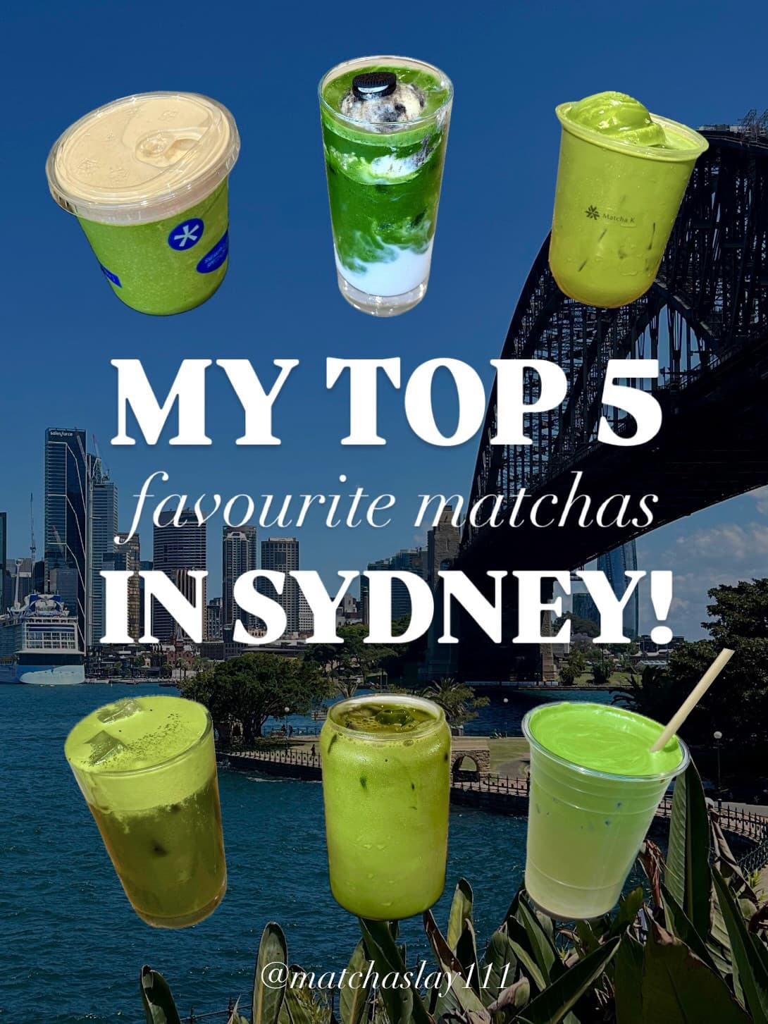 Sydney's Top Matcha Drinks With Creative Flavors