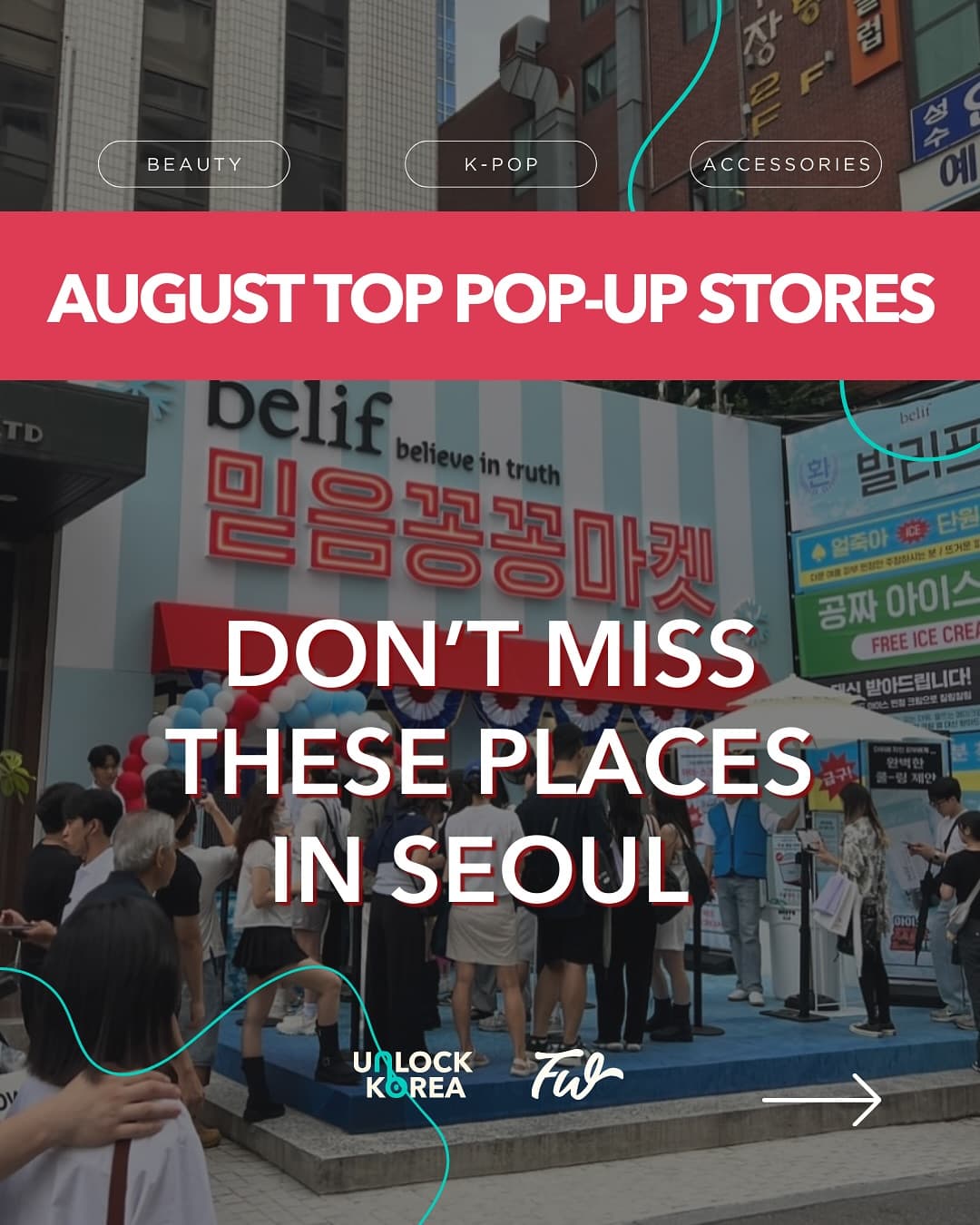 Seoul Pop-Ups For Shopping And K-Pop Fans