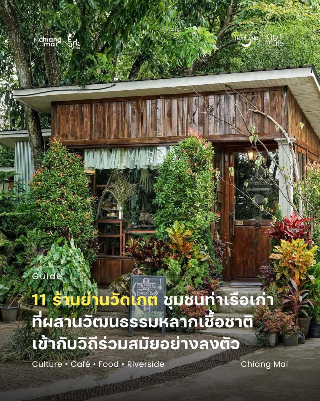 Charming Wat Ket Neighborhood Cafes, Restaurants, Galleries