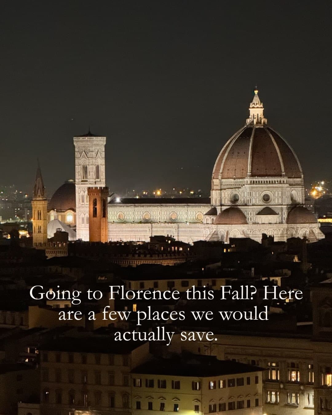 Florence Favorites: Tested Fall Travel Spots