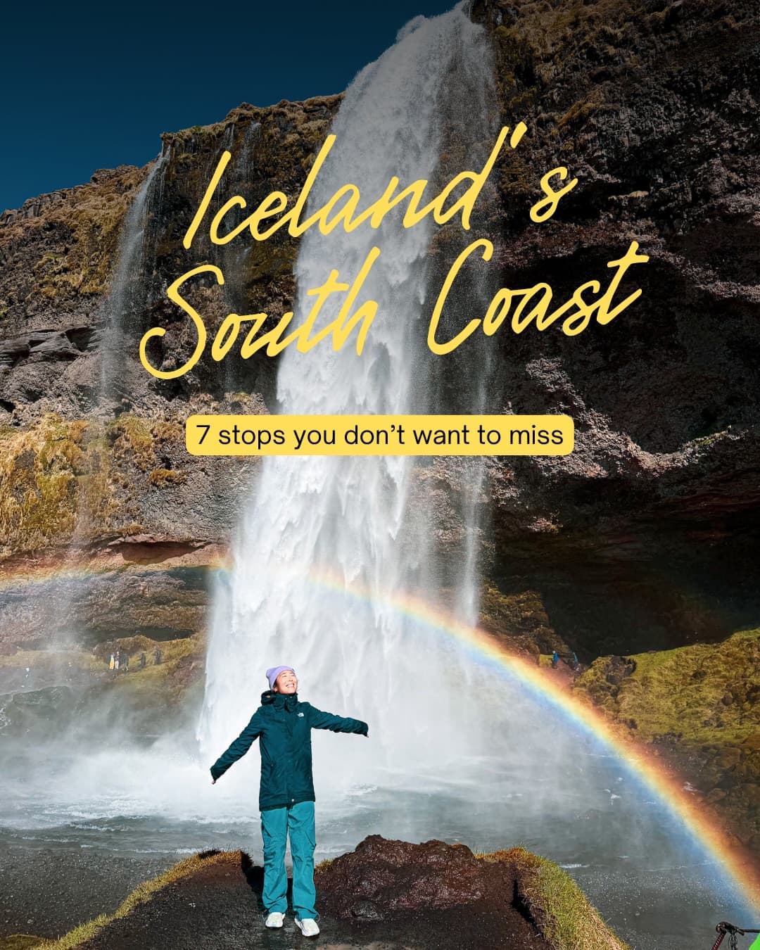 South Coast Iceland's Waterfalls, Beaches, and Glaciers
