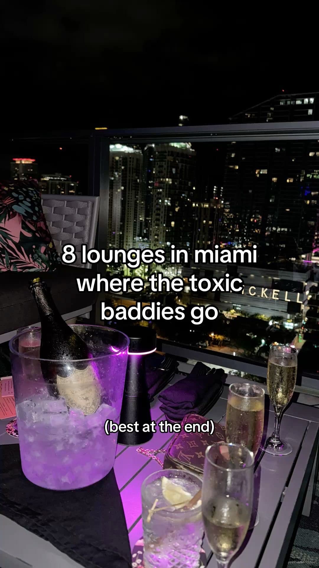 Miami Rooftop Bars And Entertainment Venues