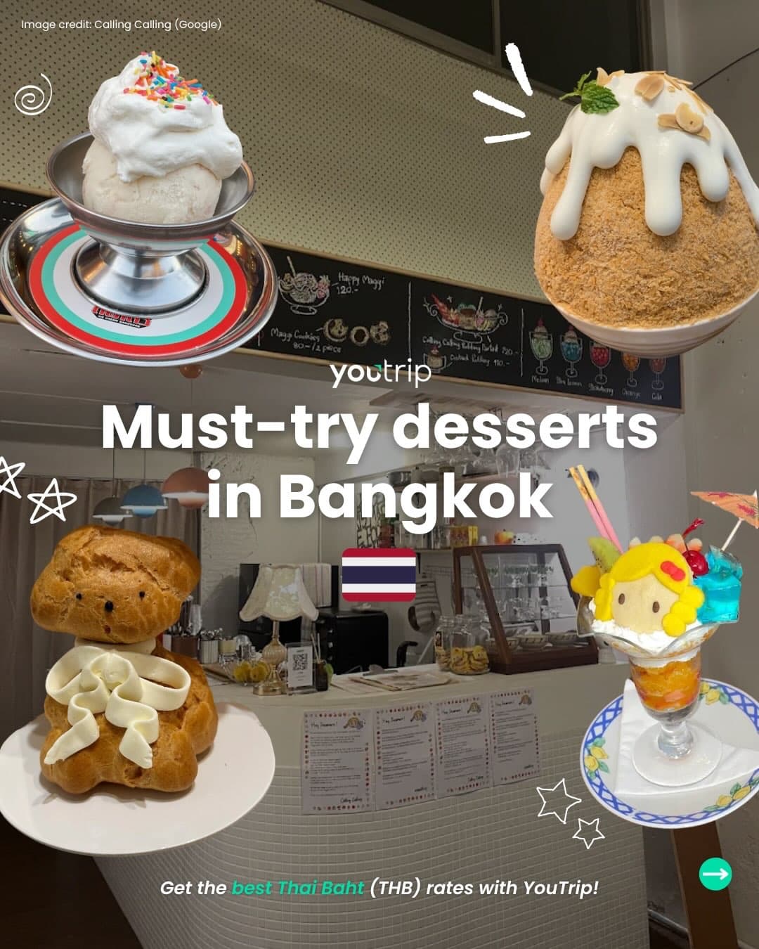 Best Bangkok Dessert Spots for Sunny Days