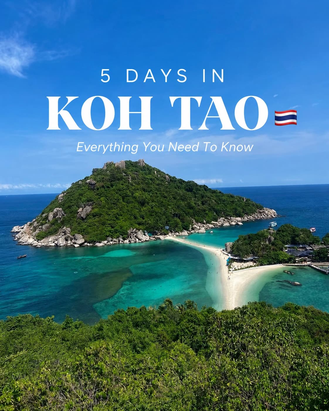 Koh Tao: Beaches, Viewpoints, Food, and Nightlife