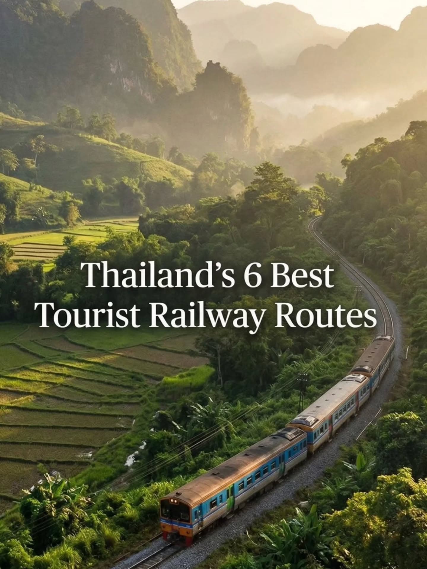 Thailand's Scenic Railway Journeys and Markets