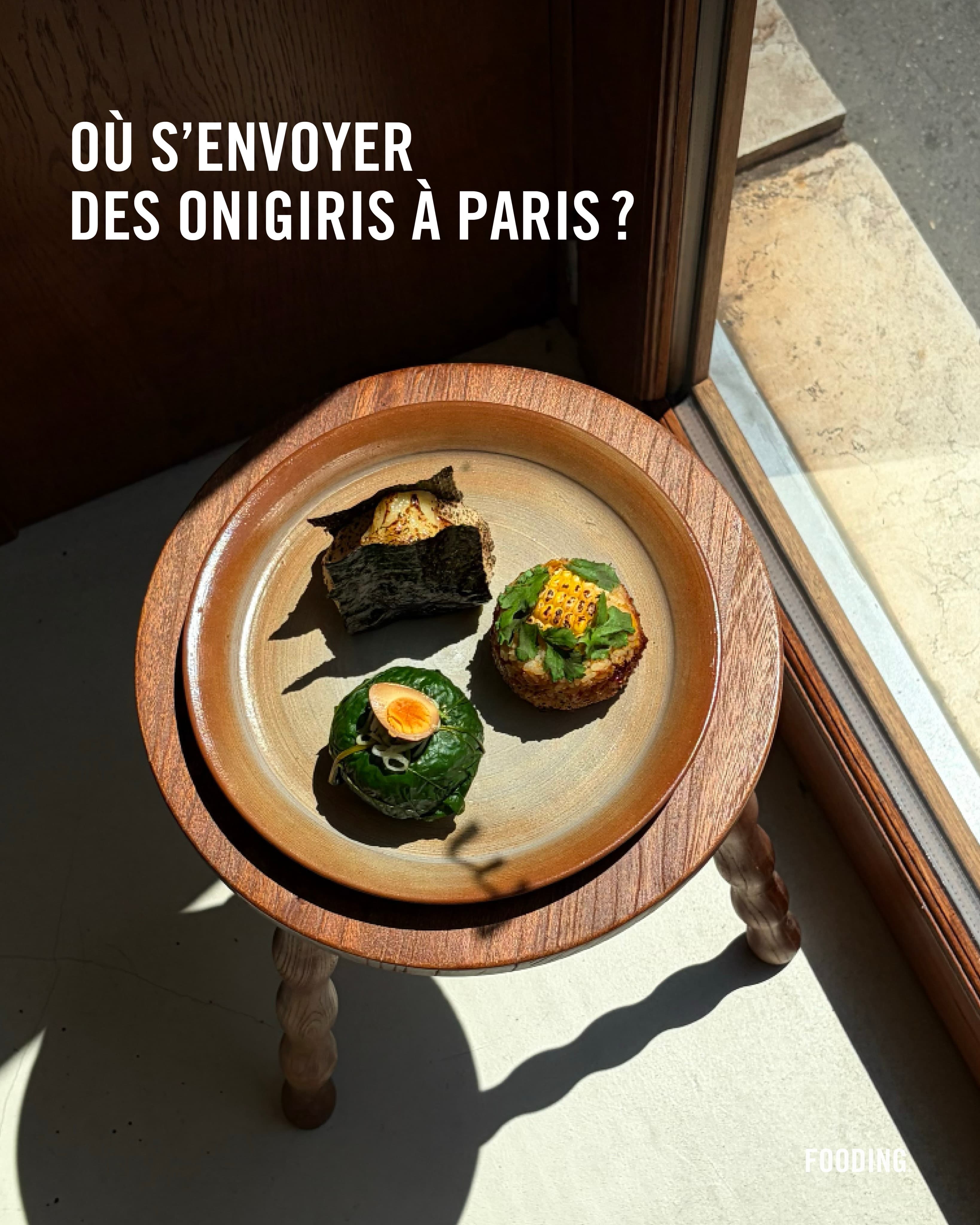 Parisian Onigiri Spots For Every Taste
