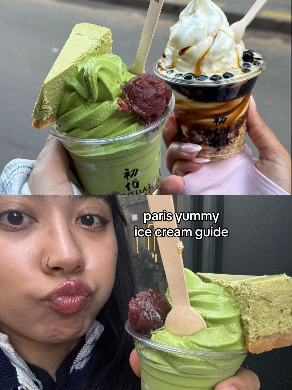 Parisian Ice Cream and Sundae Shops