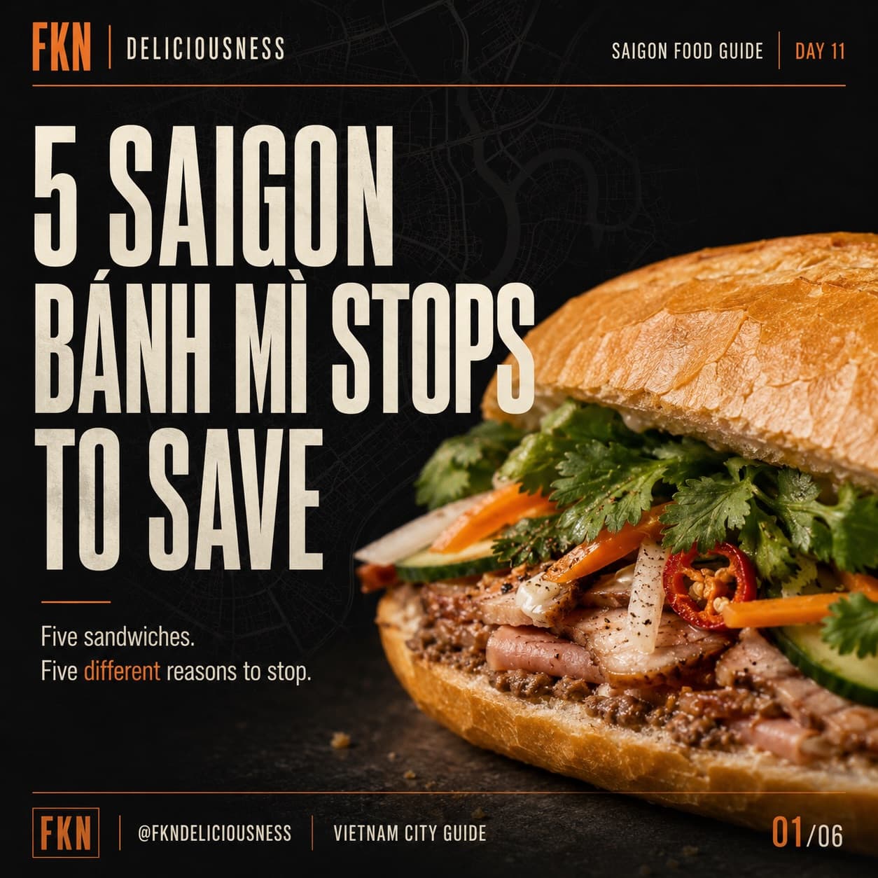 Saigon's Top Five Bánh Mì Destinations