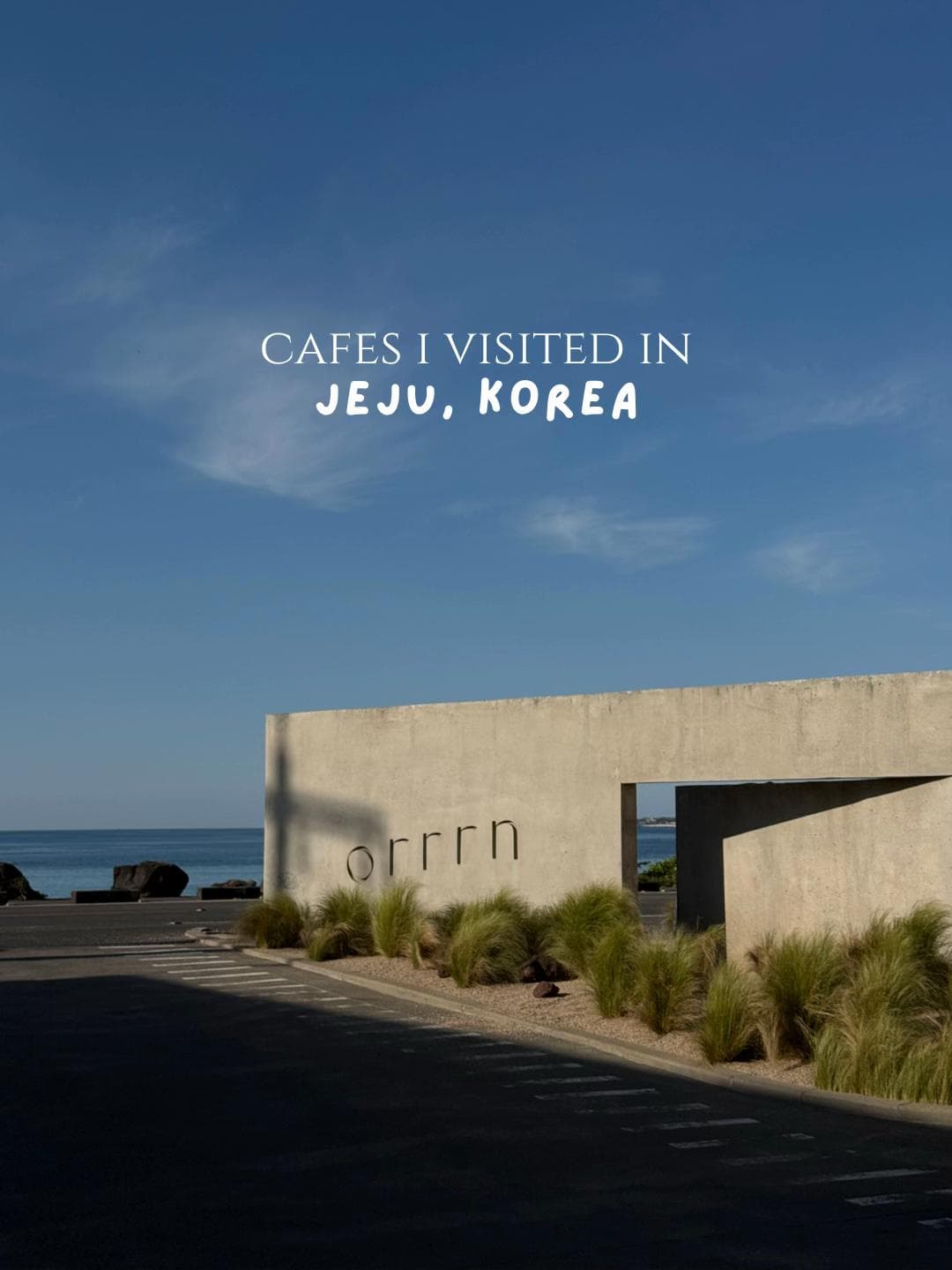 Jeju Cafes With Scenic Views