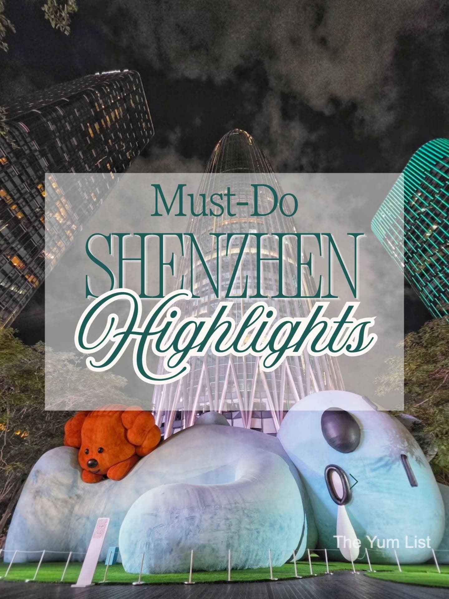 Shenzhen's Top Attractions For First-Time Visitors