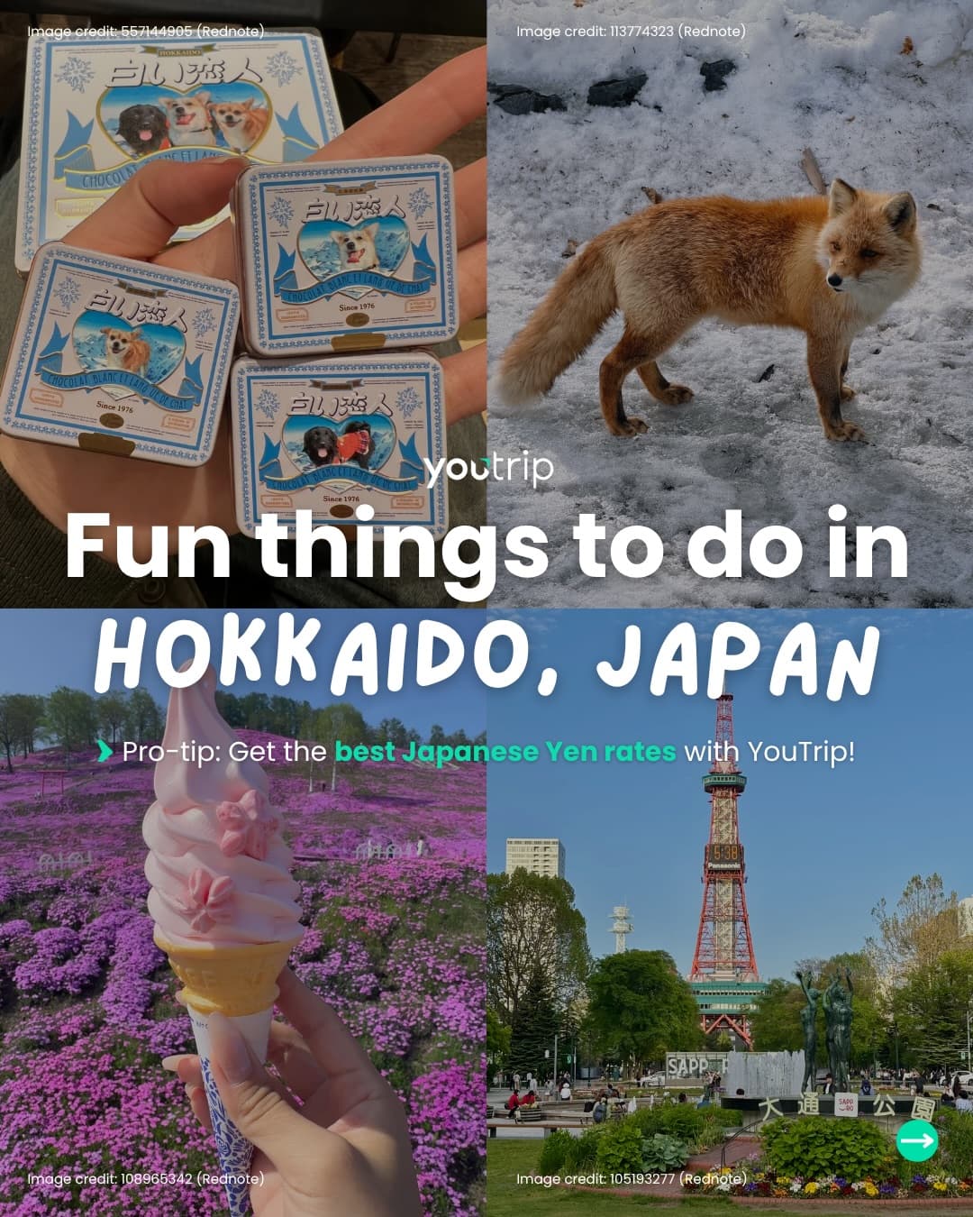 10 Attractions in Hokkaido