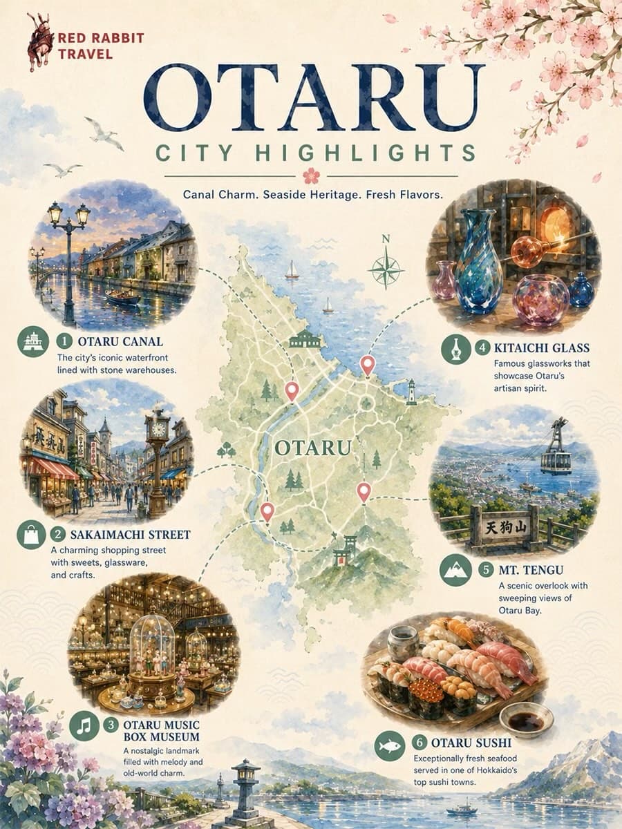 Otaru's Romantic Attractions For A Hokkaido Trip