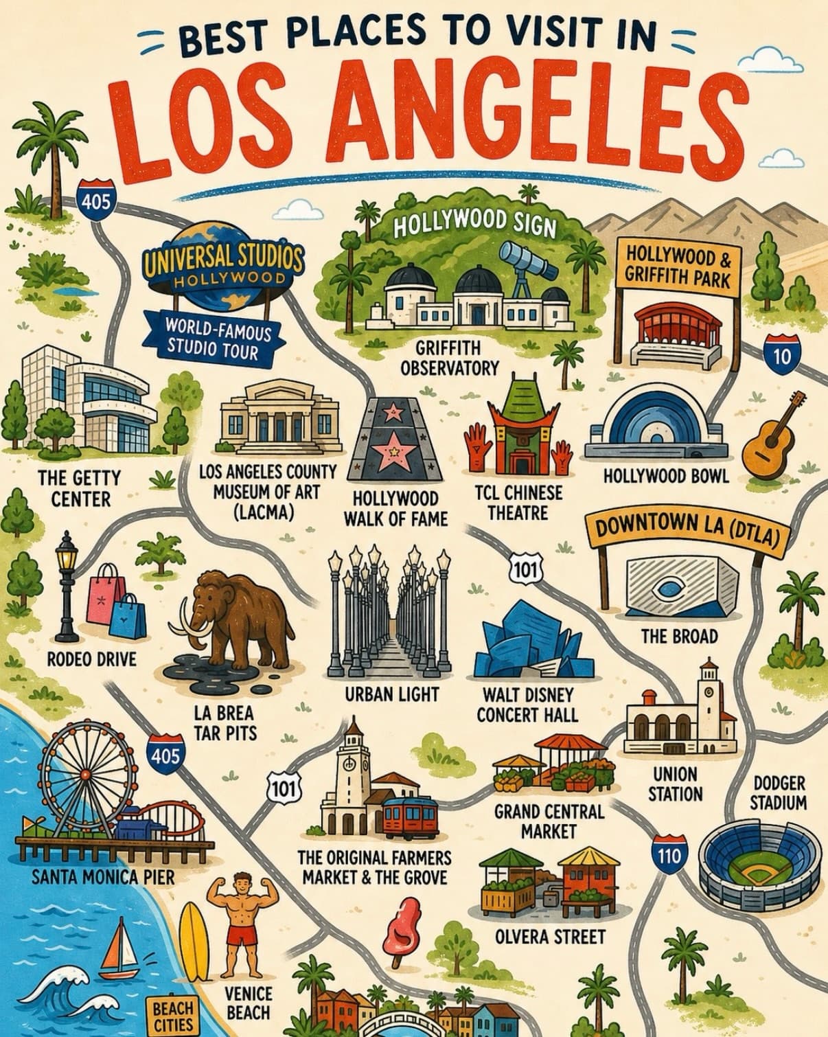24 Must-See Los Angeles Attractions