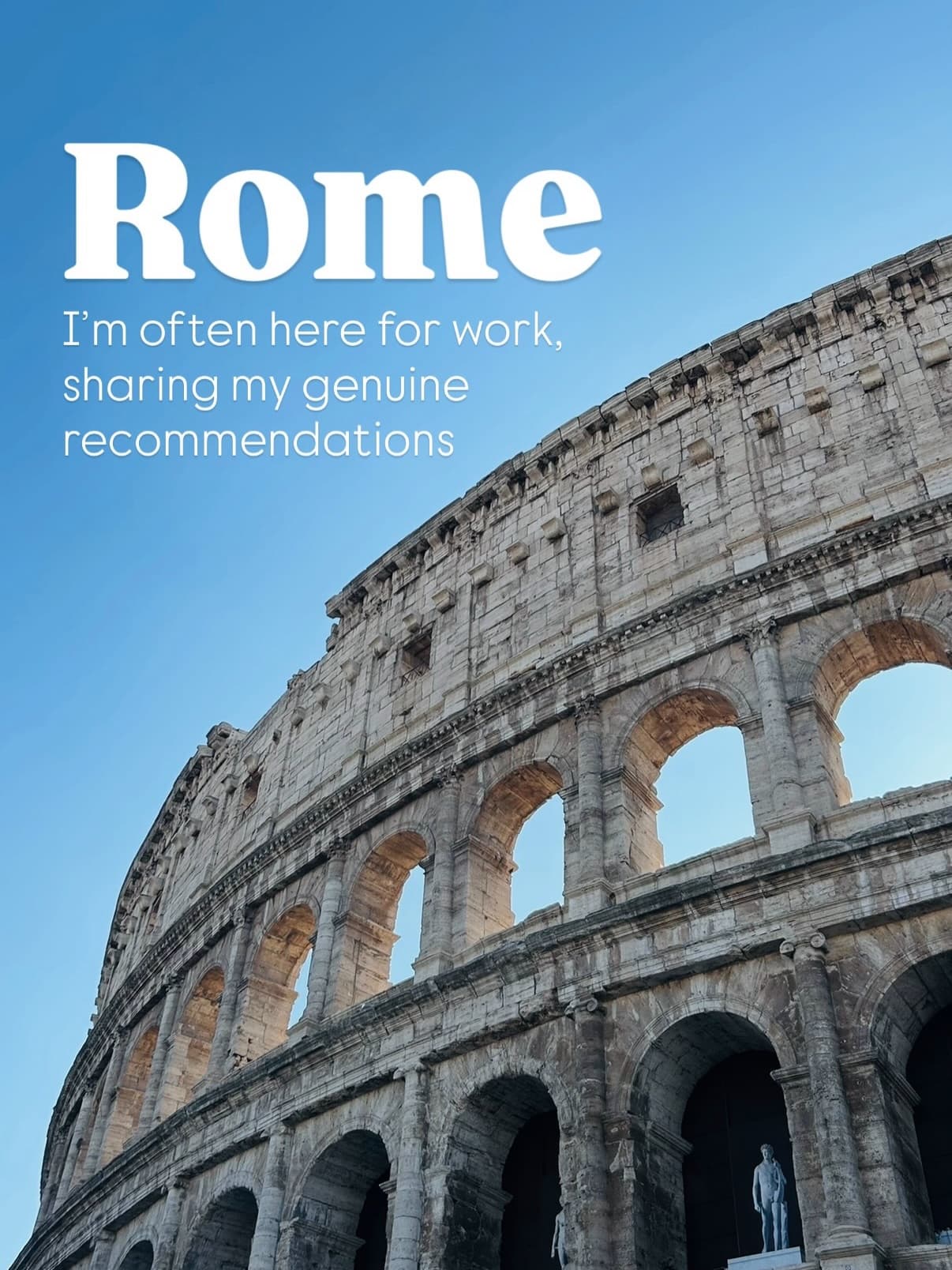 Rome's Familiar Spots: Colosseum to Testaccio Market