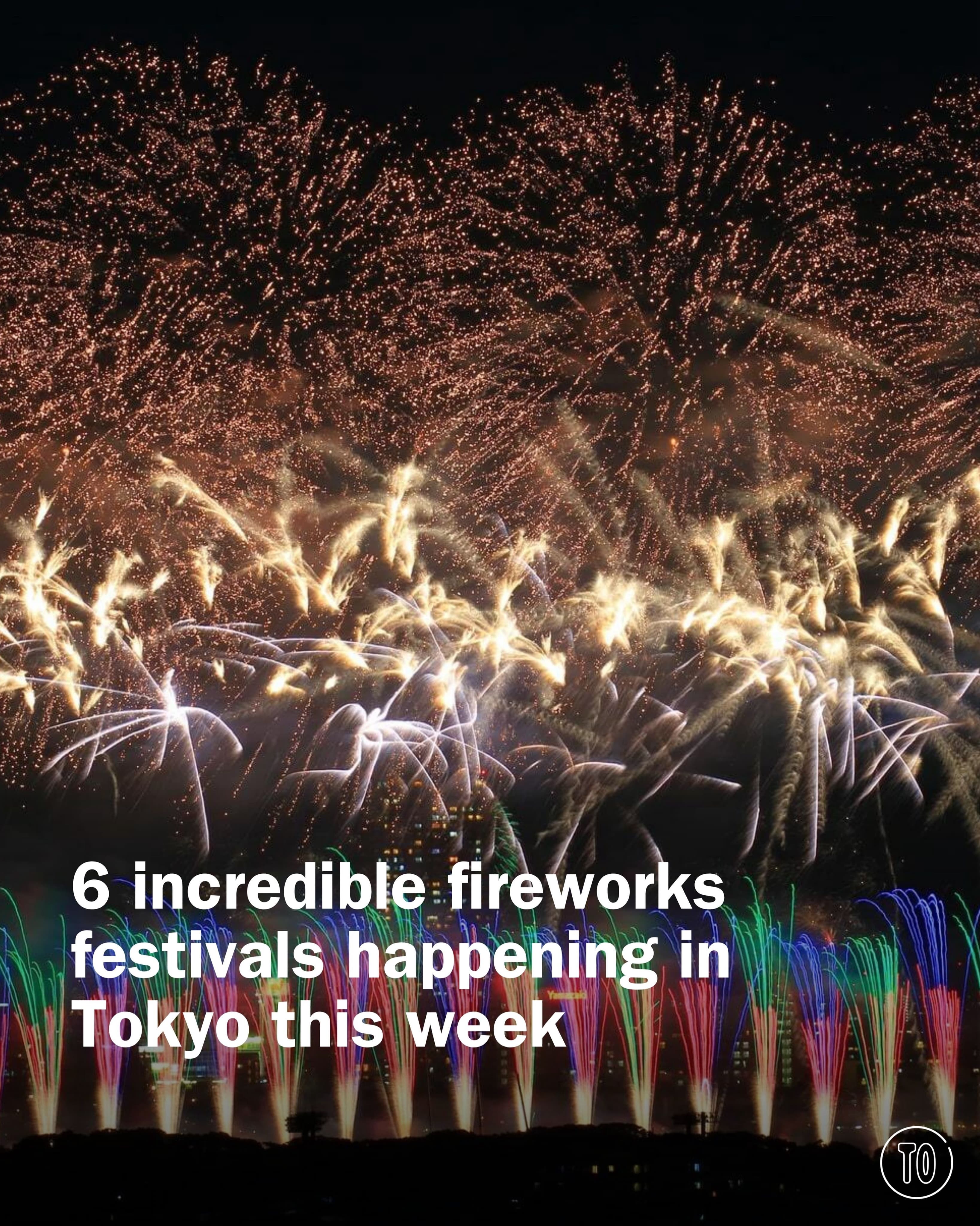 Summer Fireworks Festivals Across Tokyo and Enoshima