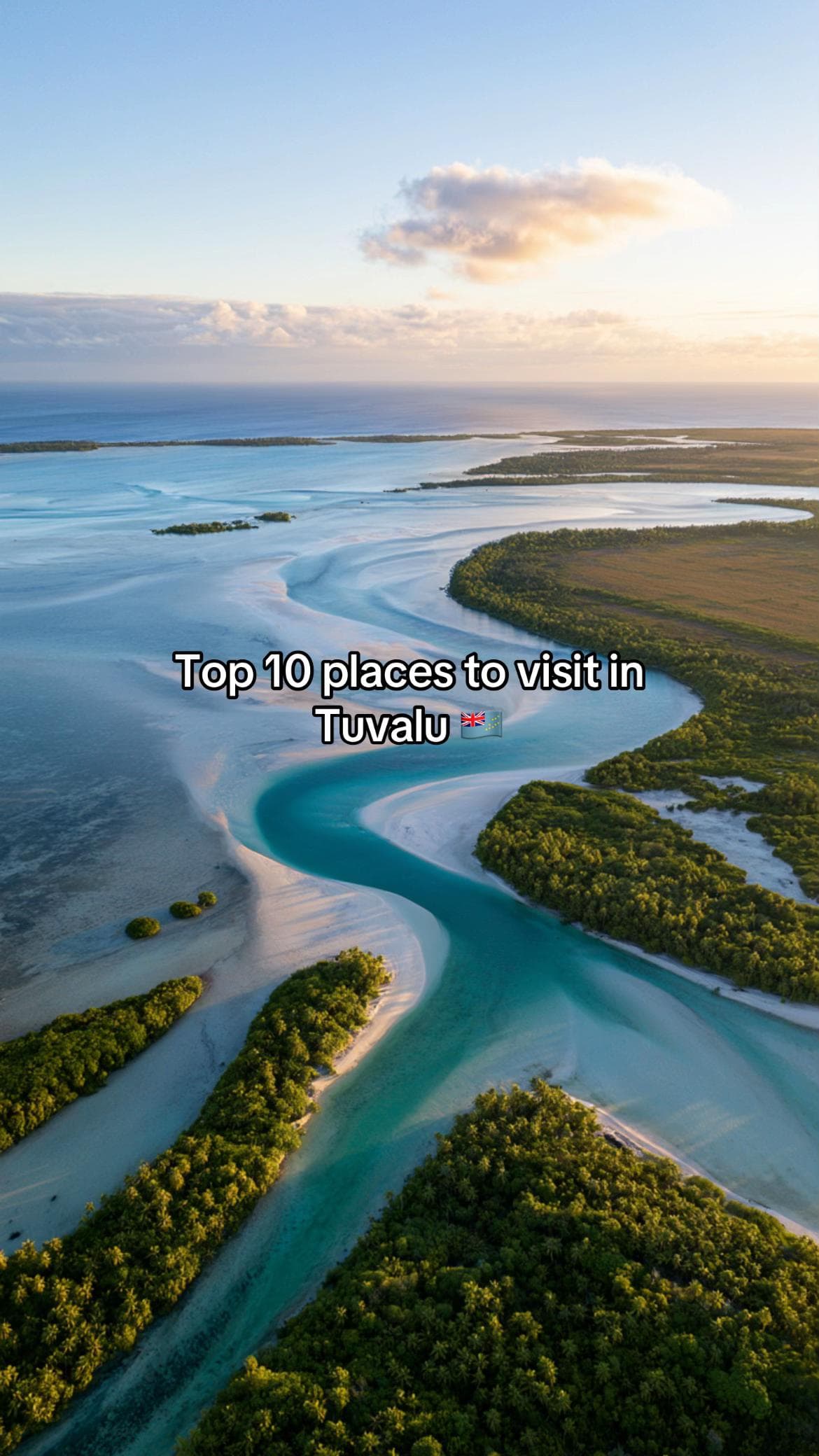 Tuvalu's Atolls, Islands, and Lagoons