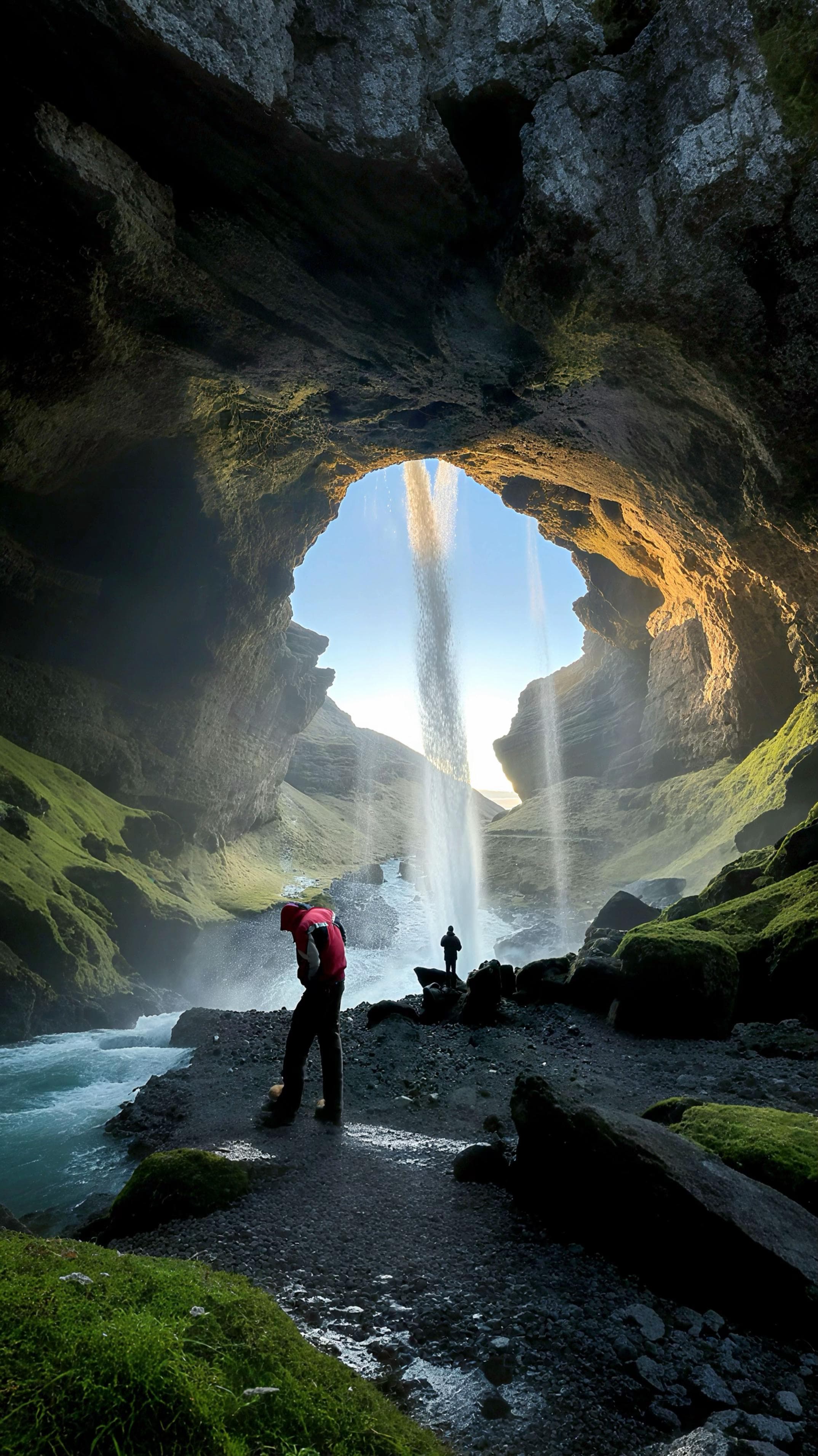 Icelandic Waterfalls and Coastal Views