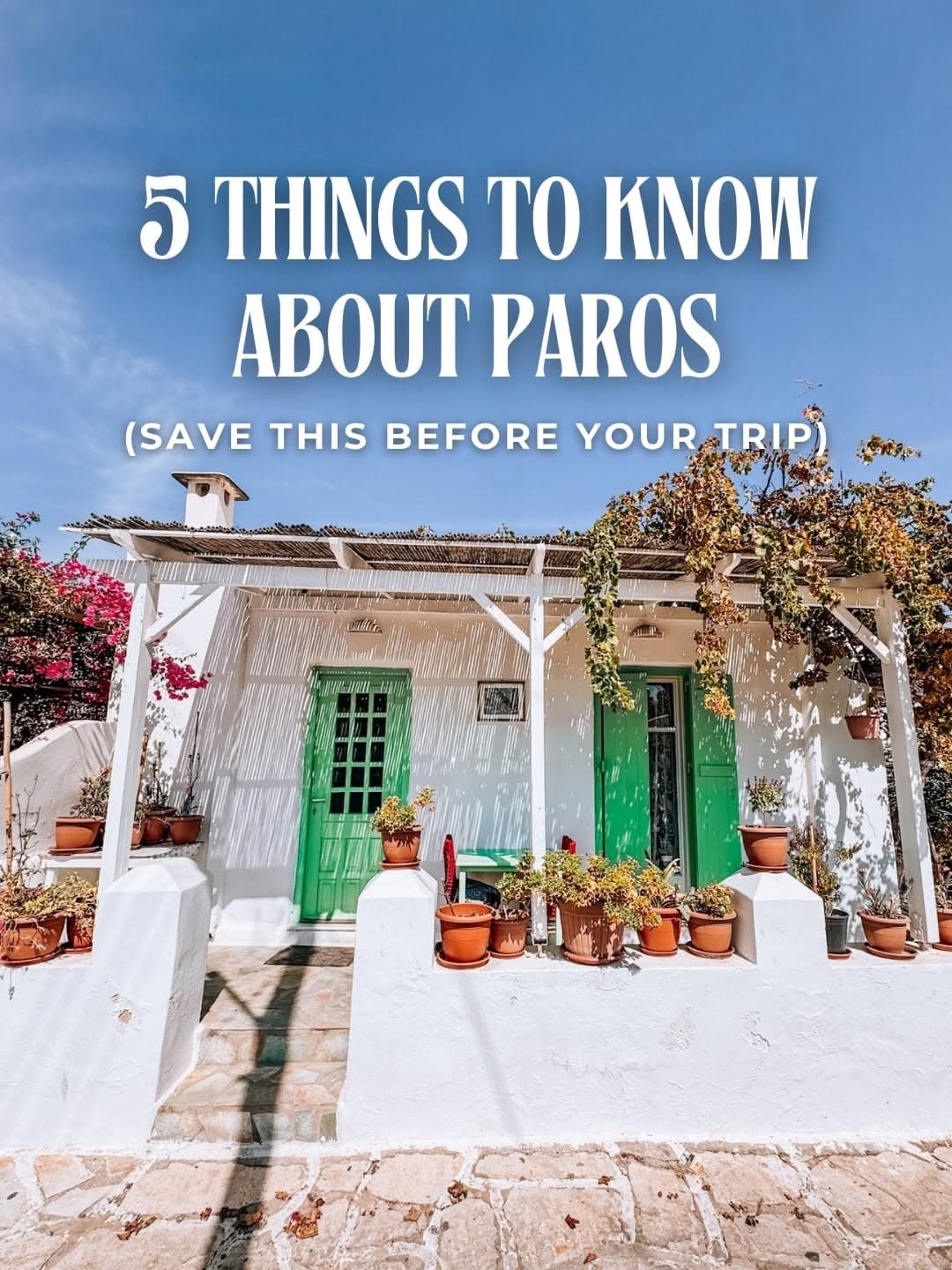 Paros and Naousa Travel Tips