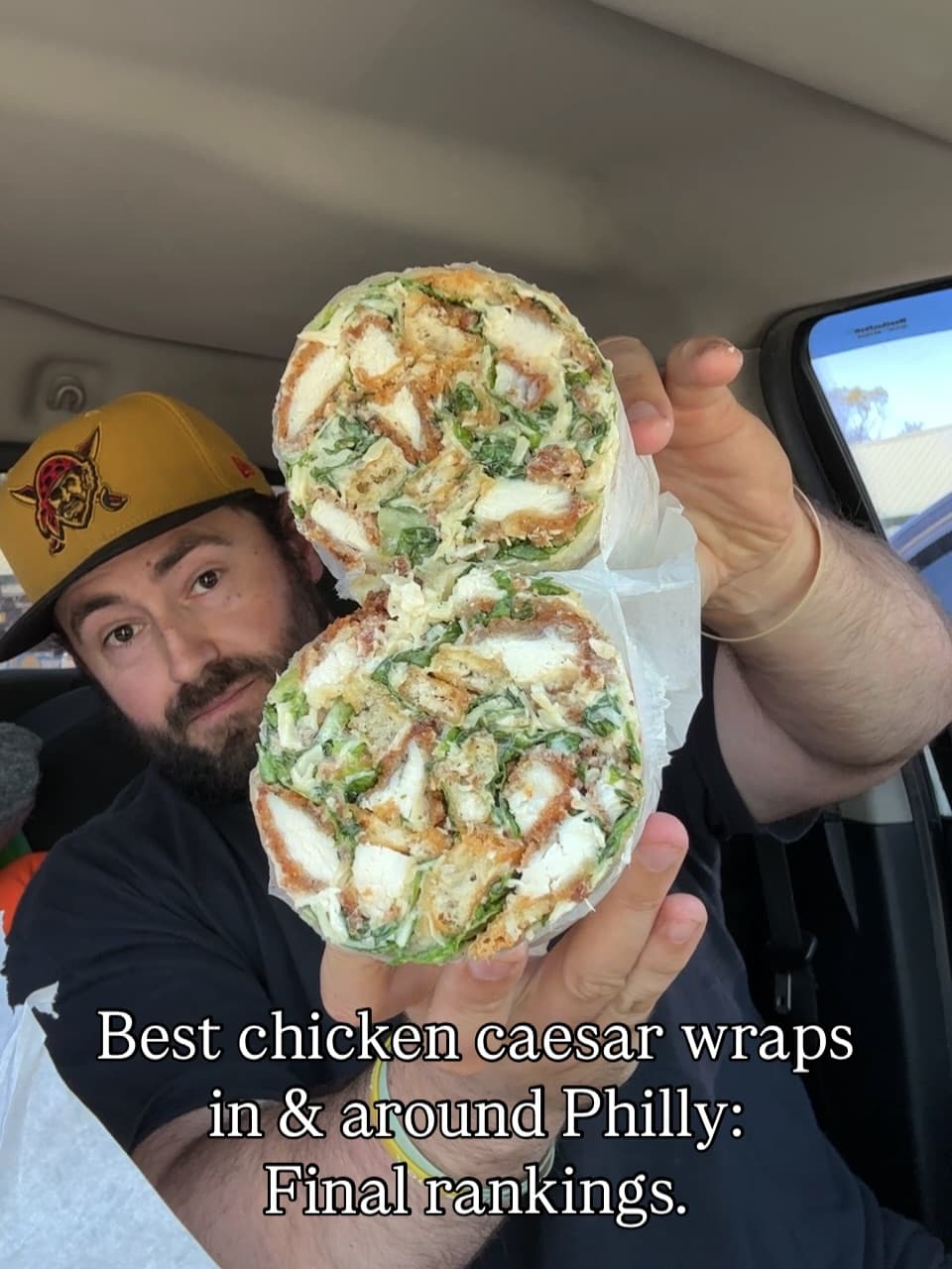 New Jersey and Philadelphia's Top Chicken Caesar Wraps