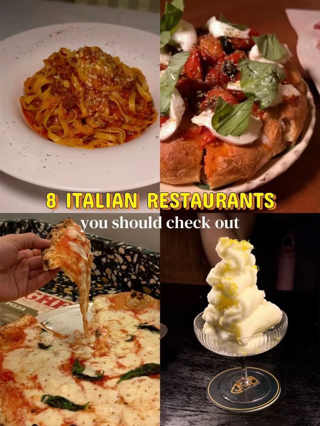 Eight Italian Restaurants For Any Occasion