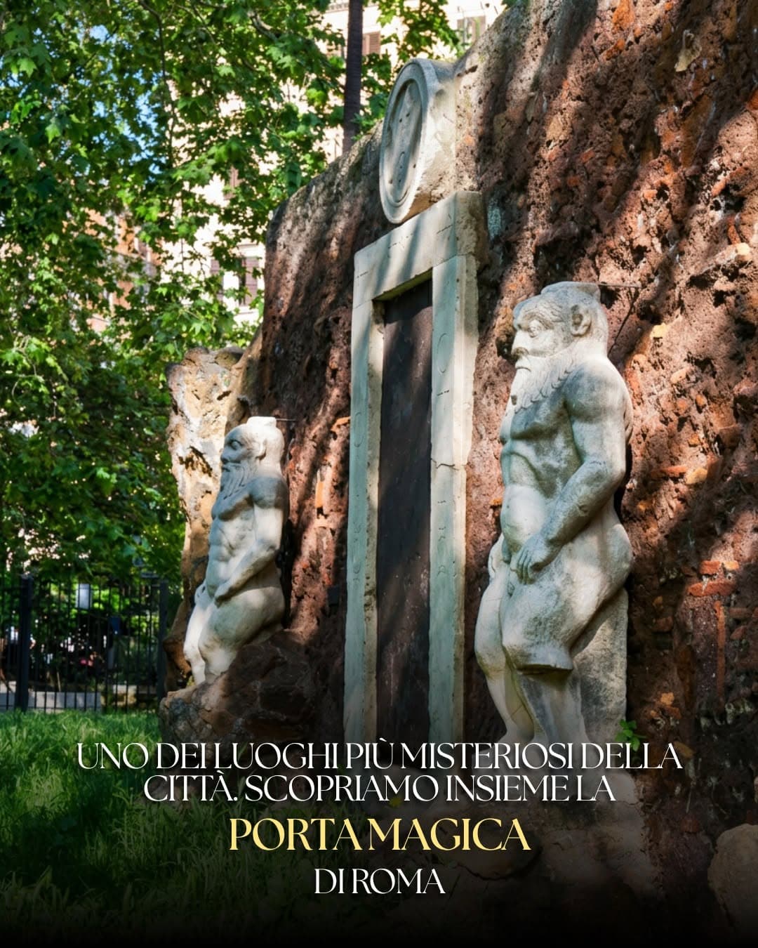 Rome's Alchemical Gate: An Unsolved Enigma