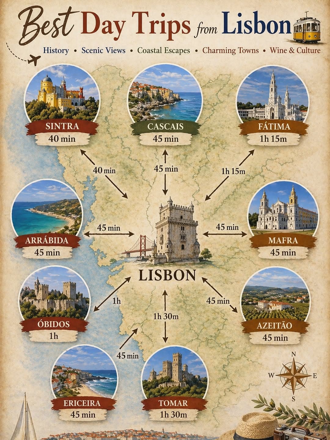 9 Places in Portugal