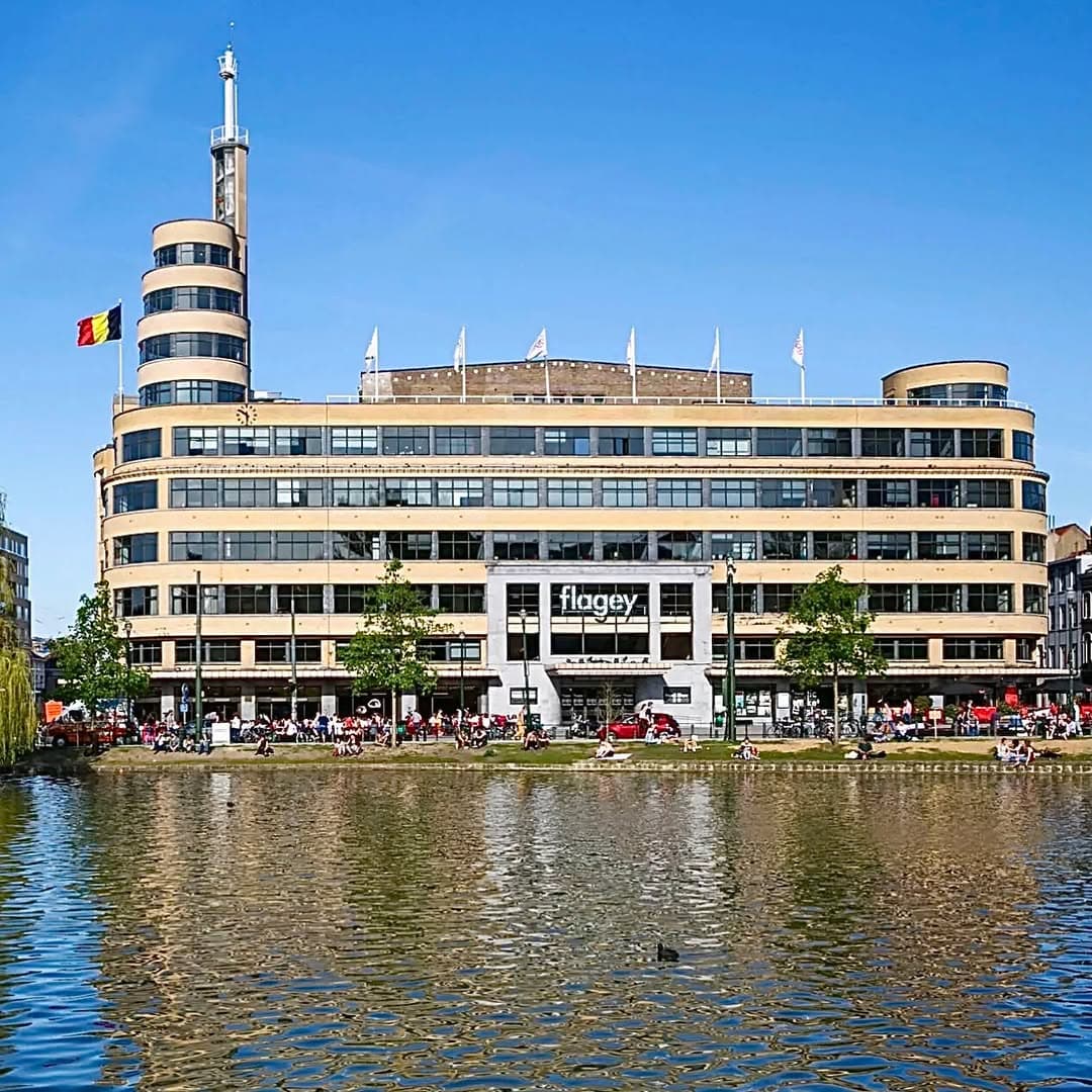 Flagey Building: Brussels Art Deco Broadcast Hub