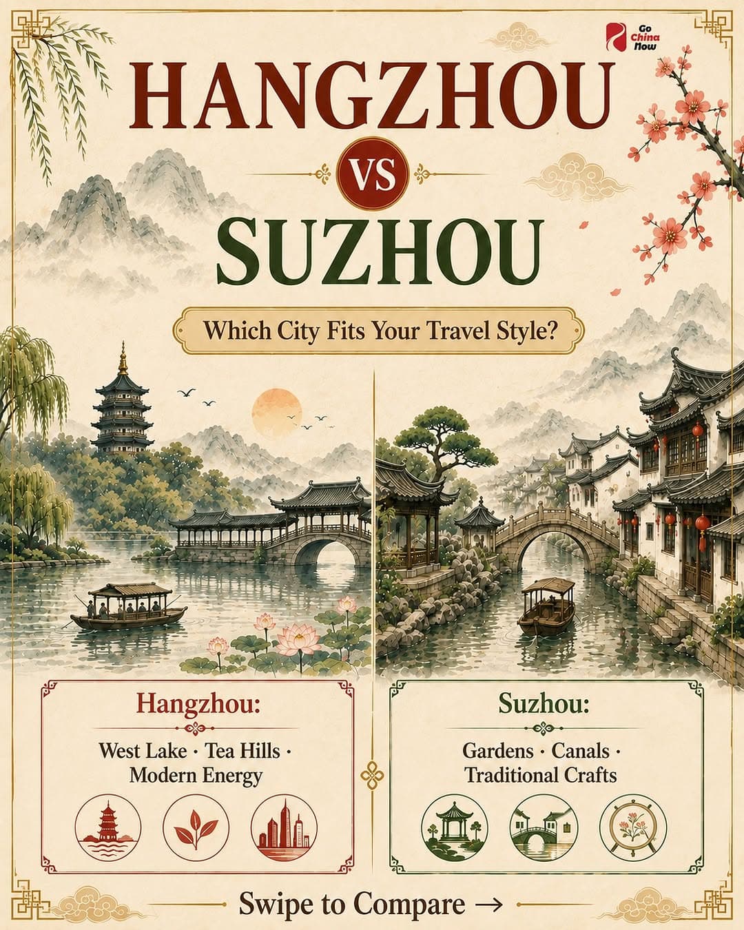 Hangzhou and Suzhou: China's Top Destinations