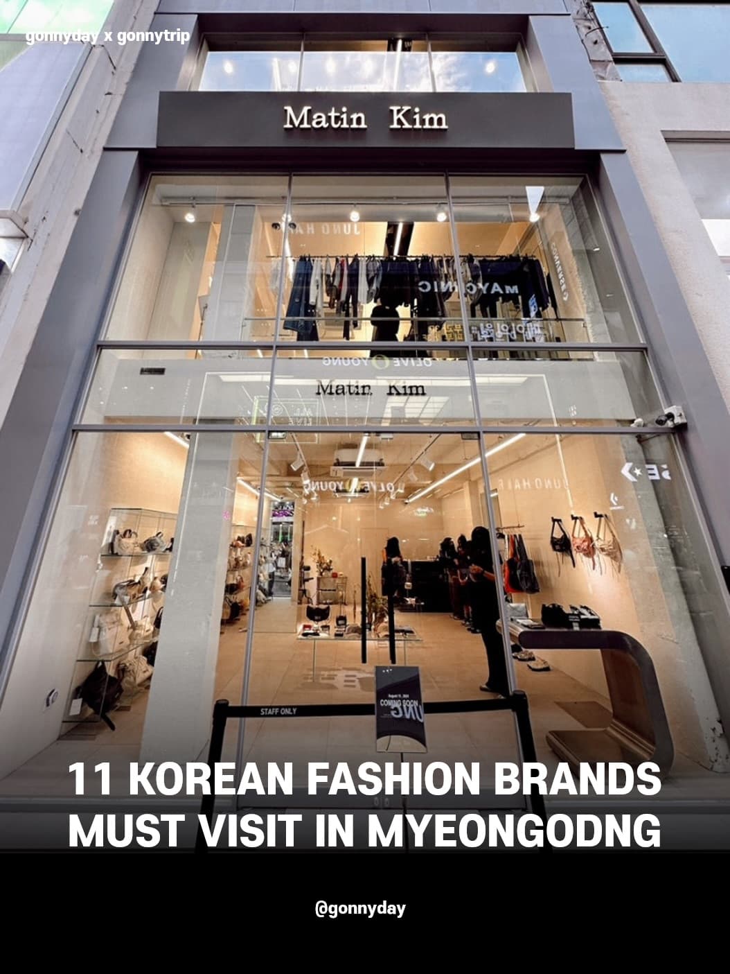 Seoul's Top Fashion Brands in Myeongdong