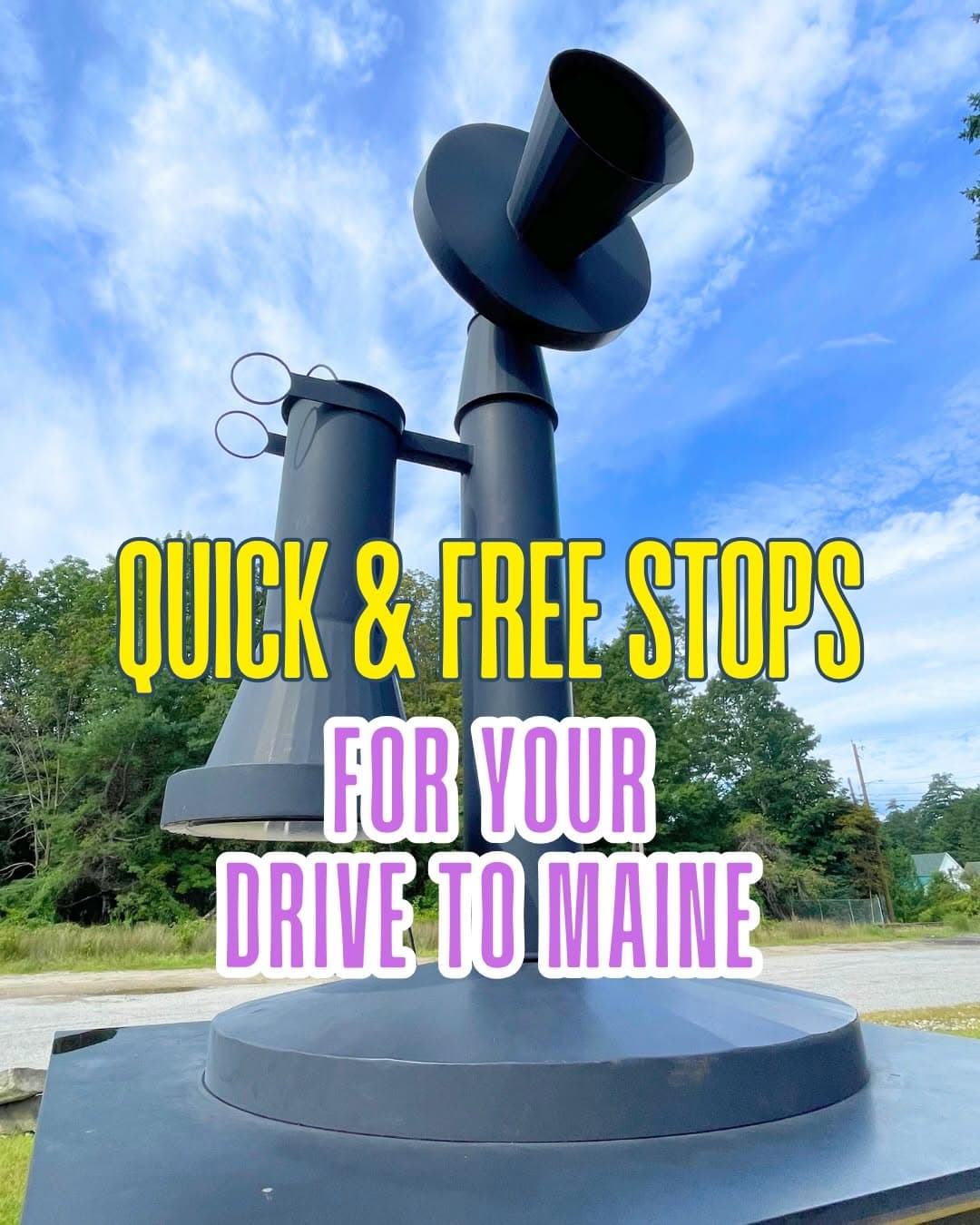 Quirky Maine Road Trip Stops For Quick Fun