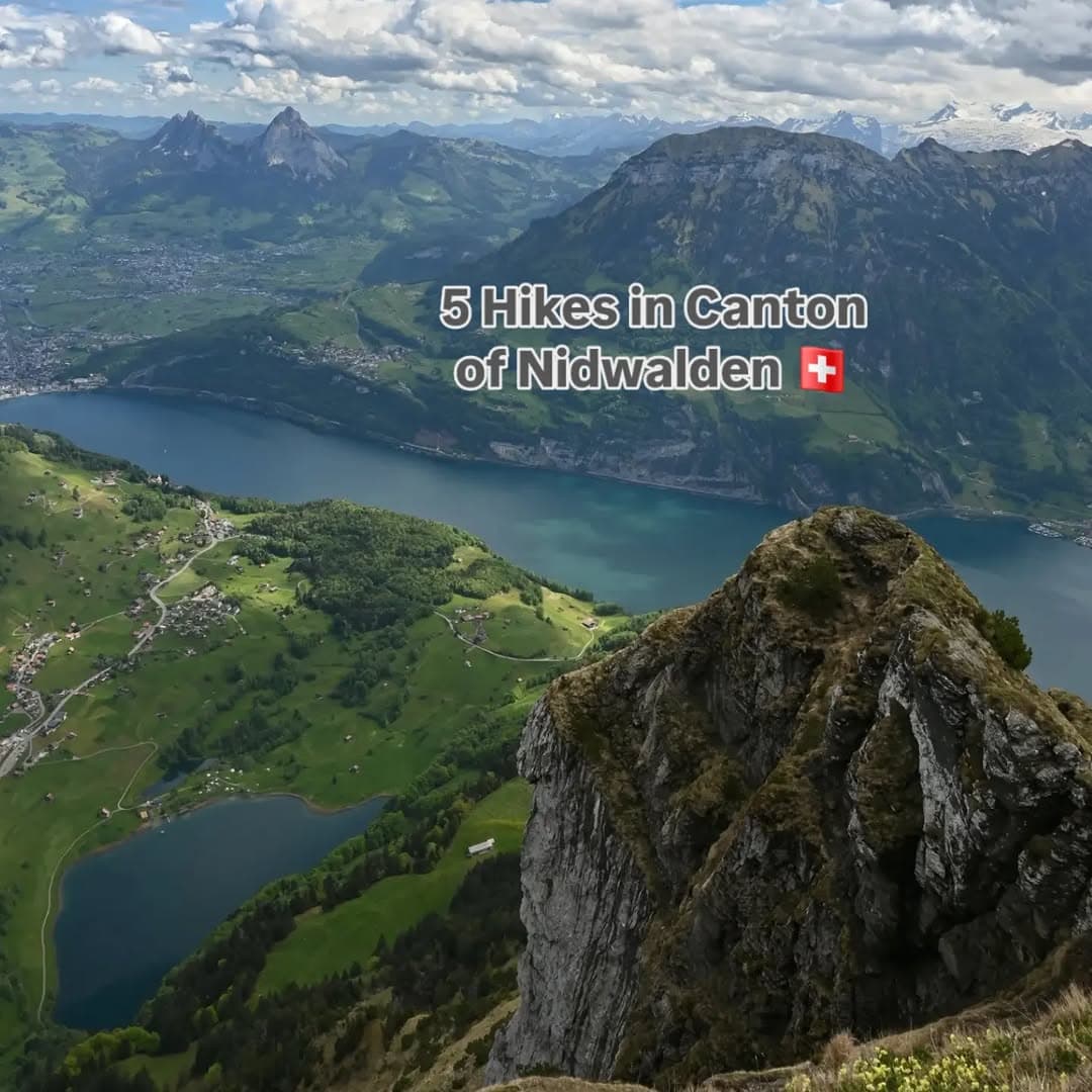 Nidwalden Hikes Offer Stunning Lake Lucerne Views