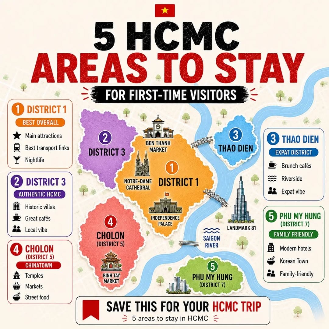 Ho Chi Minh City Destinations For First-Time Visitors