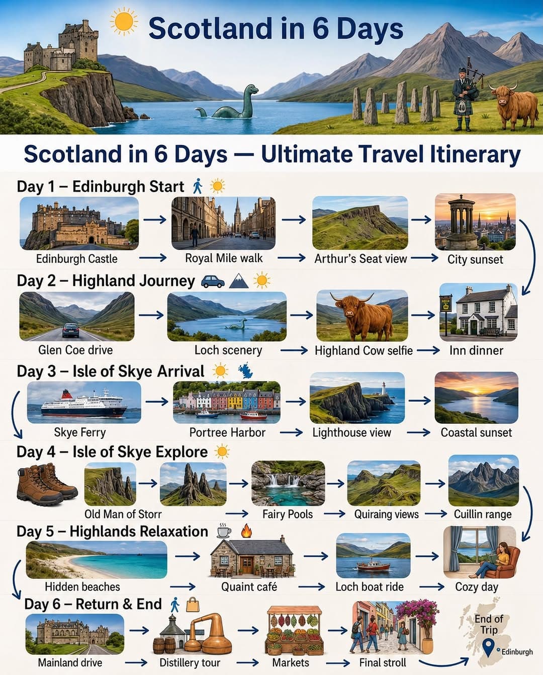 Scotland's Castles, Highlands, and Isle of Skye