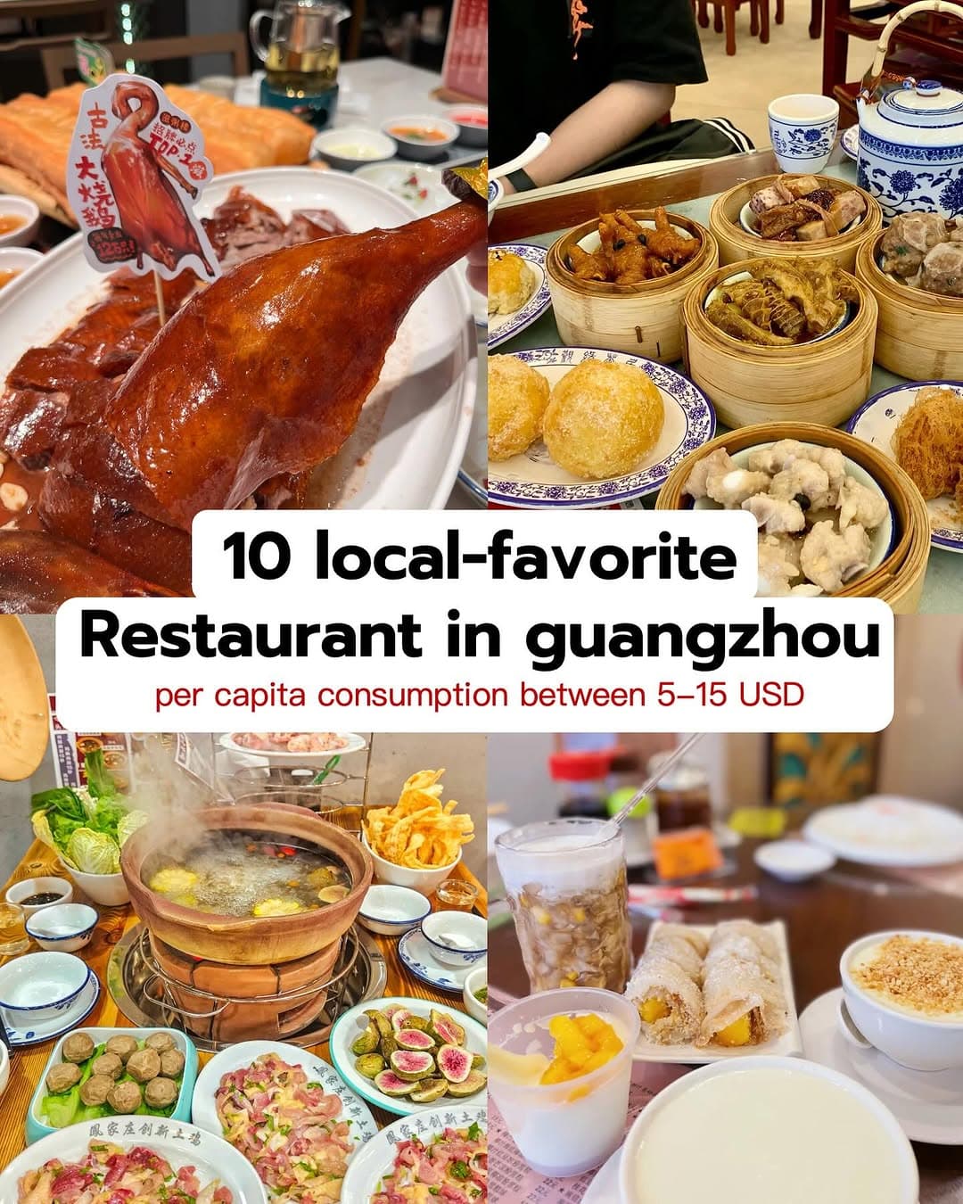 5 Restaurants in Guang Zhou Shi