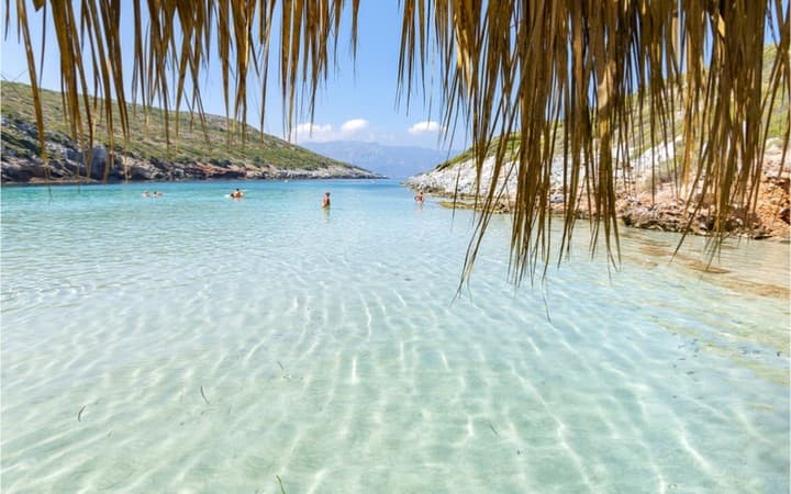Samos Island Beaches And Colors