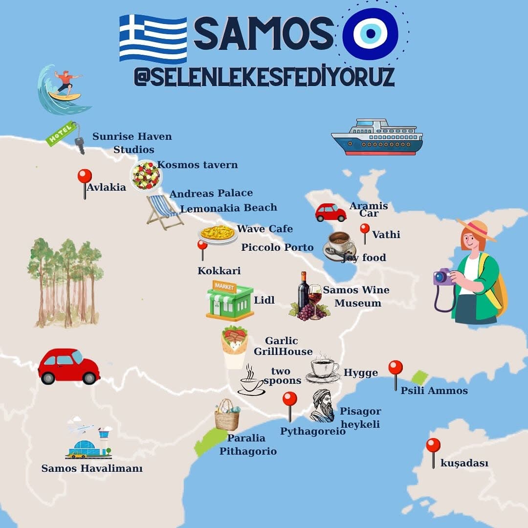 Samos Island Travel Guide: Beaches, Villages, and Wine