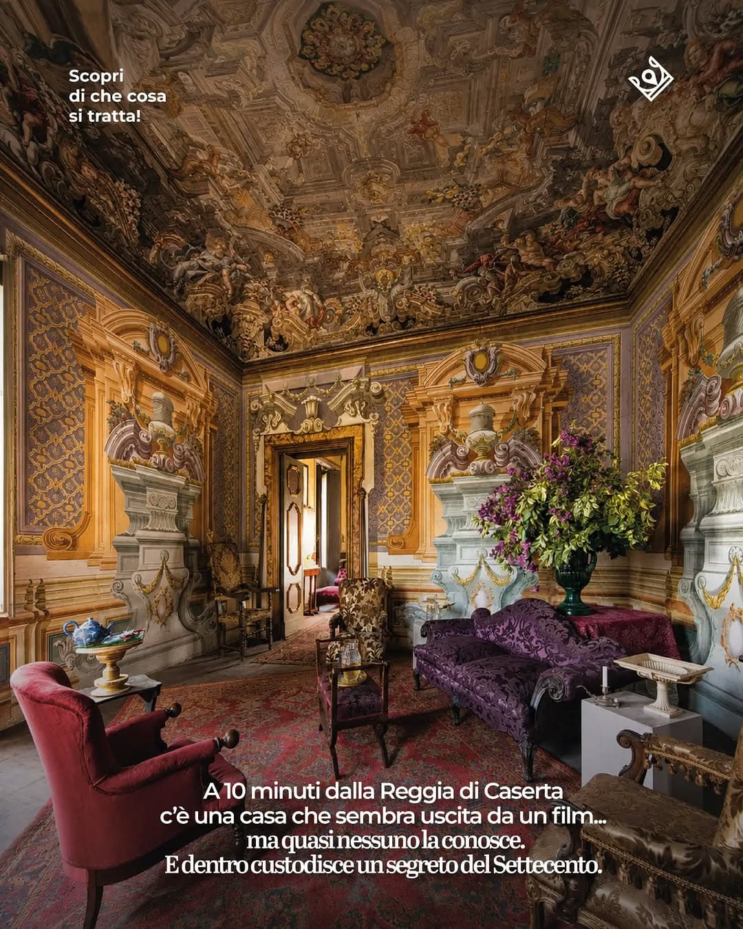 Palazzo Mondo and Royal Palace of Caserta