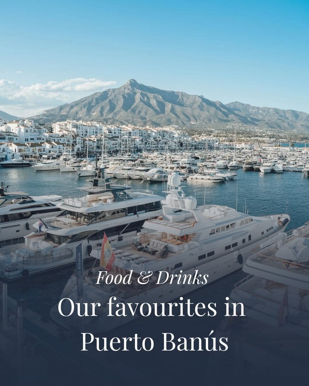 Favorite Dining and Drinking Spots in Puerto Banús