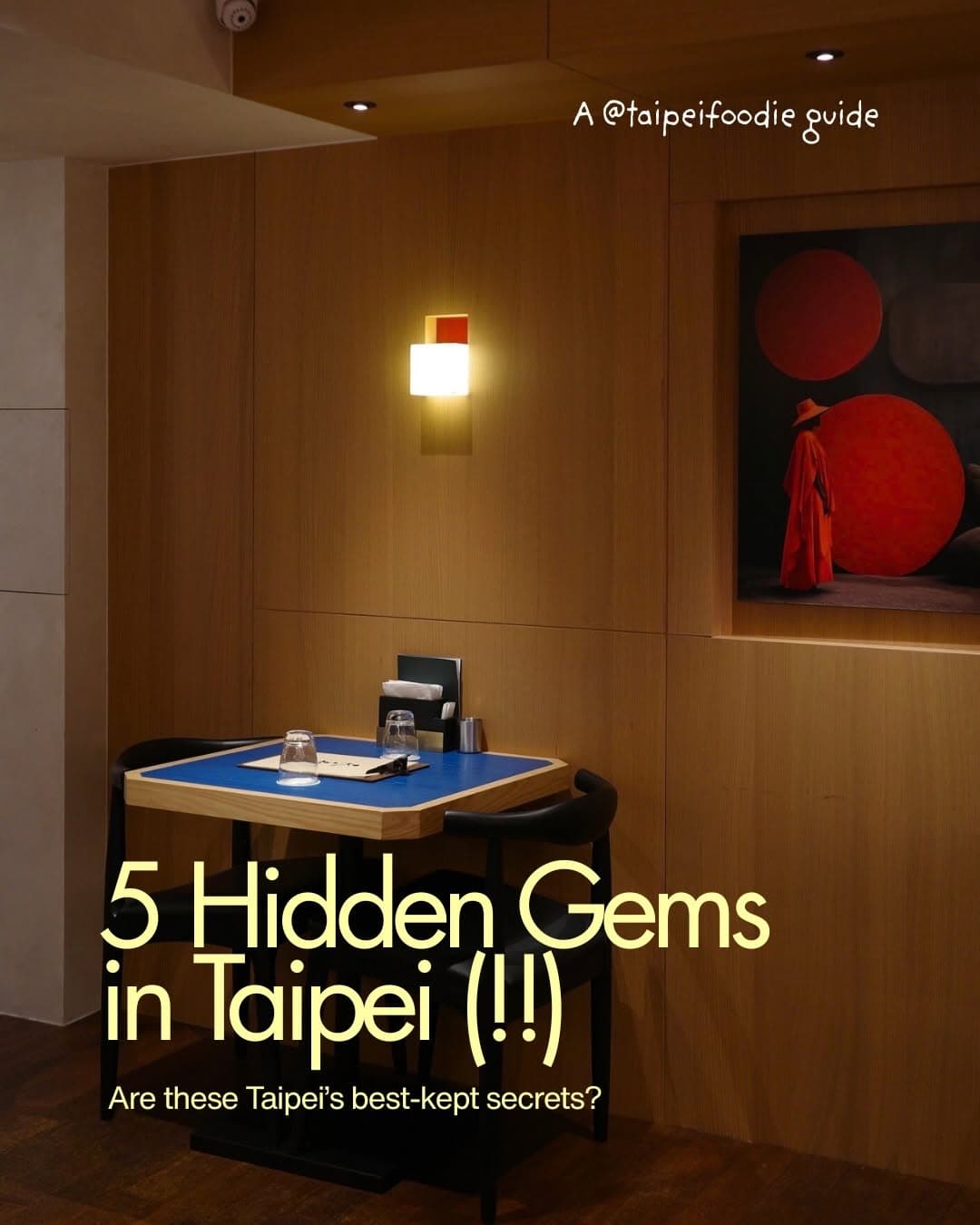 Taipei's Hidden Gems: Five Unassuming Spots