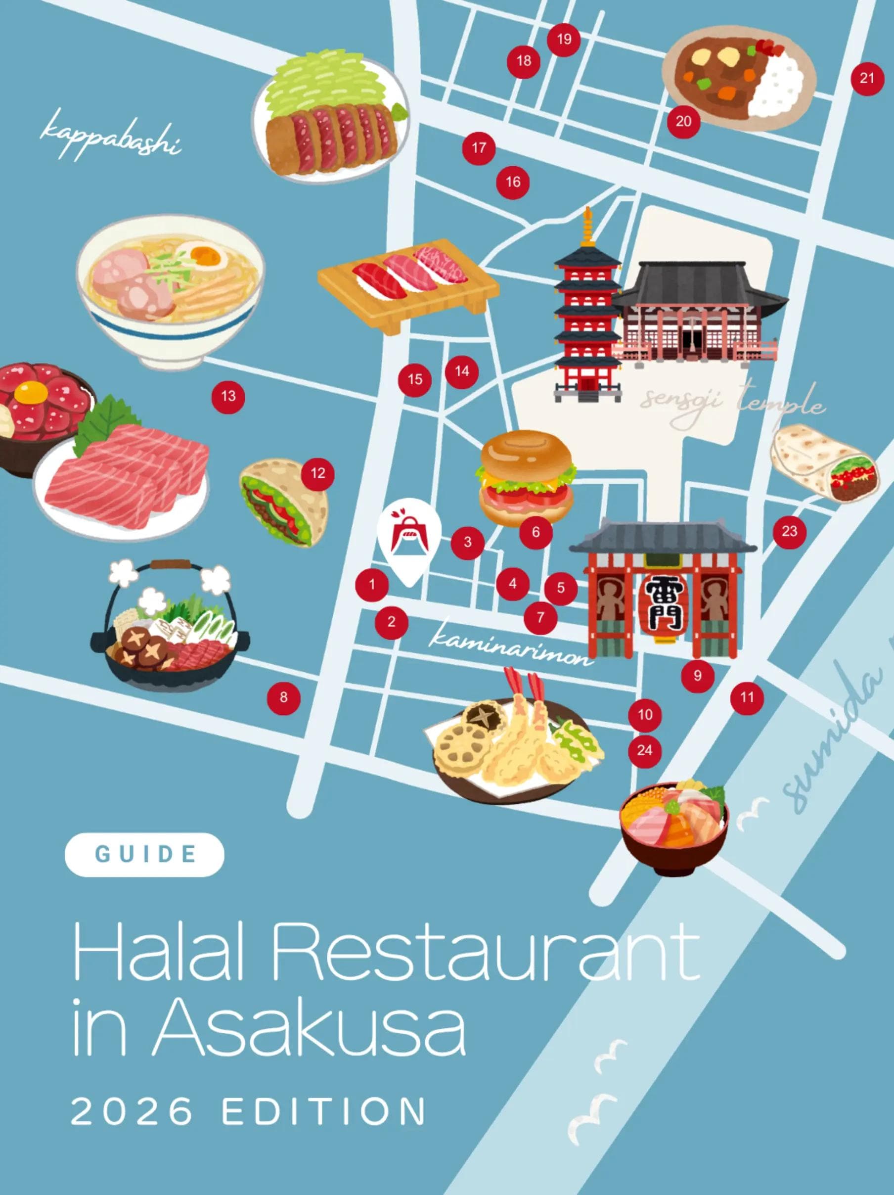 Halal Restaurants In Asakusa Feature Wagyu, Ramen, and Sushi