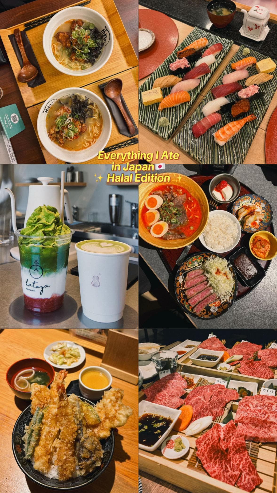 Halal Food and Drink Stops Across Japan