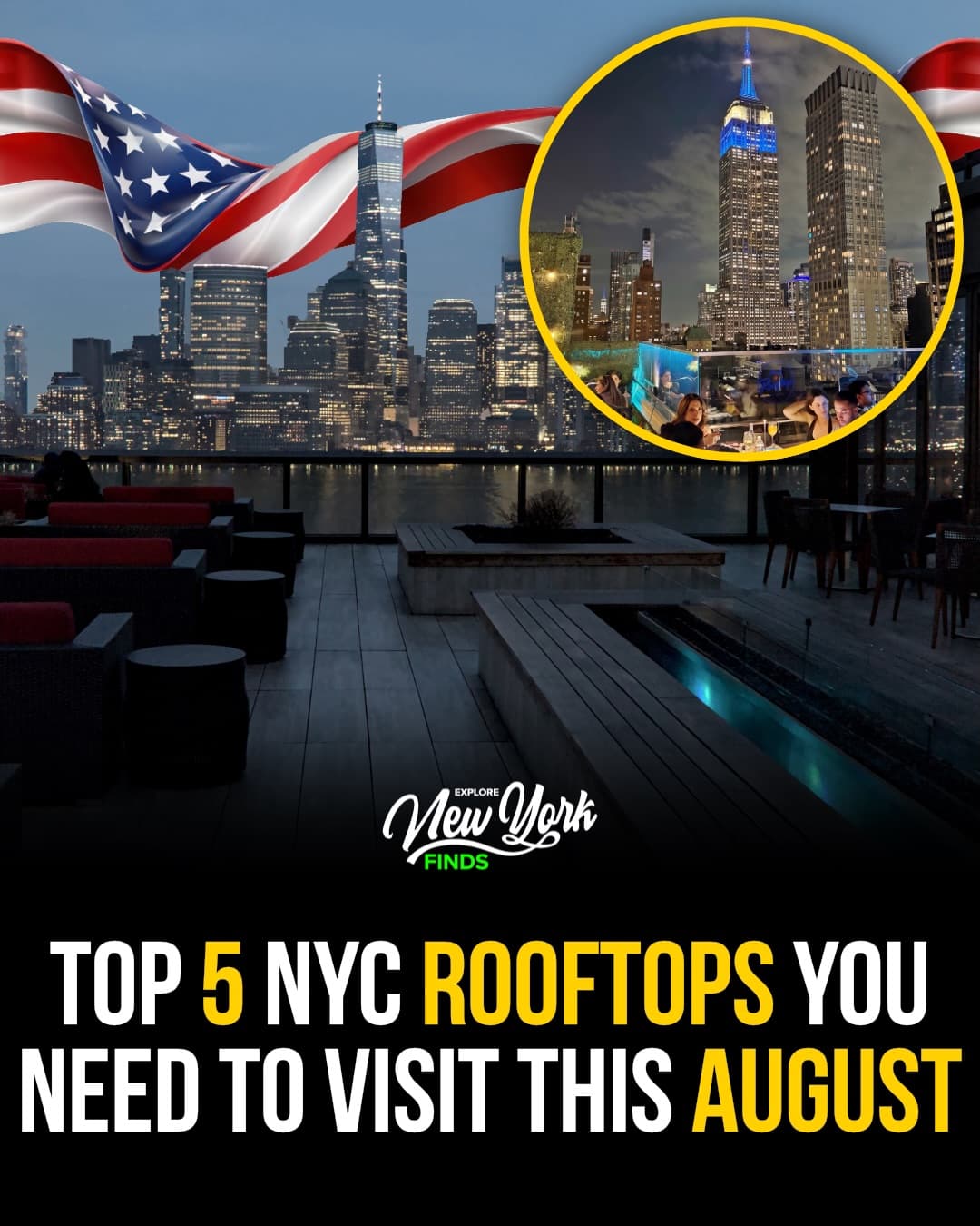 Top New York City Rooftops For Summer Evenings