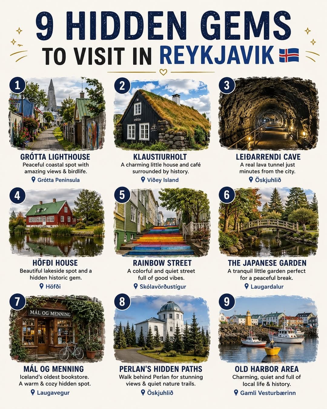 Reykjavik's Hidden Gems and Notable Landmarks