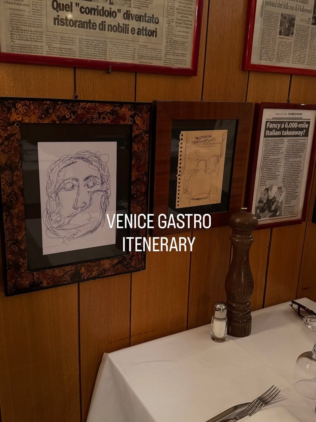 Venetian Eateries And Cafes