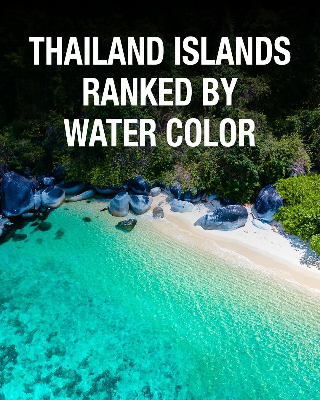 Thai Islands With Unrivaled Water Colors